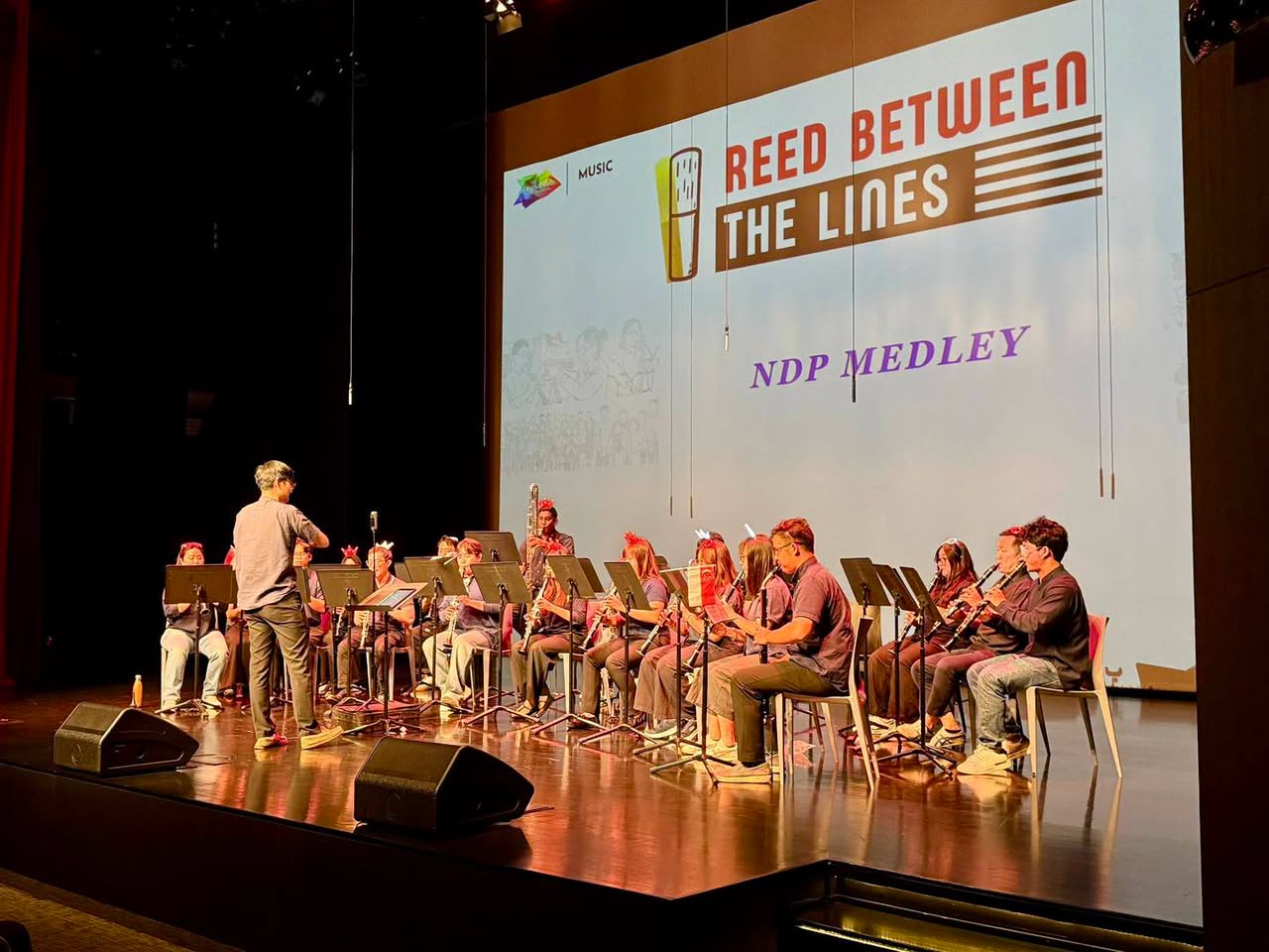 The Clarinet Club Performs Reed Between the Lines at Our Tampines Hub