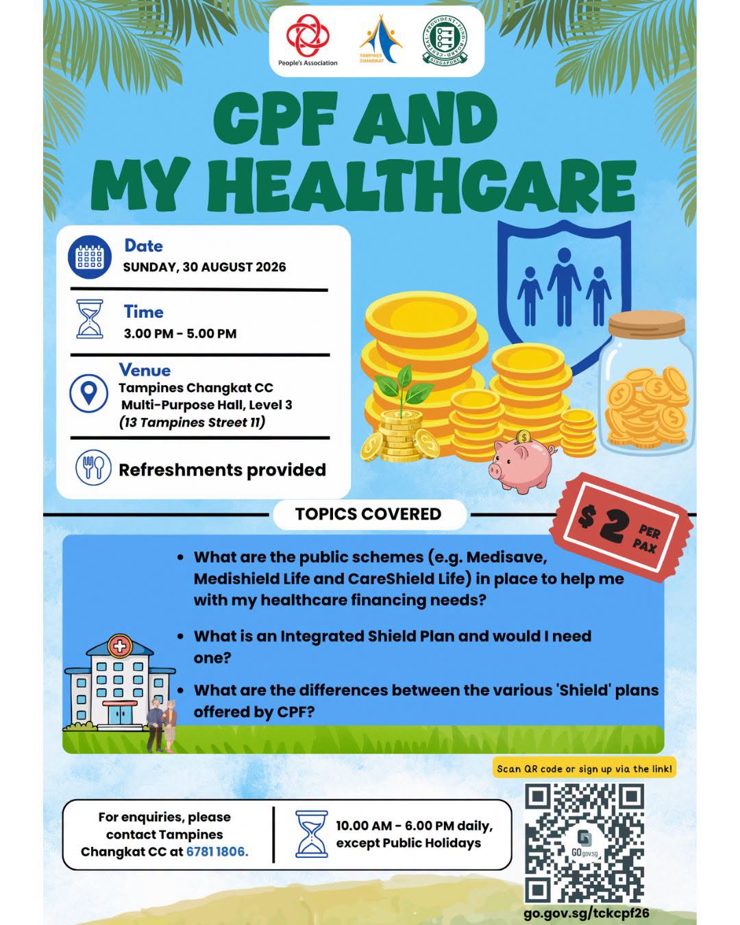 CPF Talk at Tampines Changkat CC