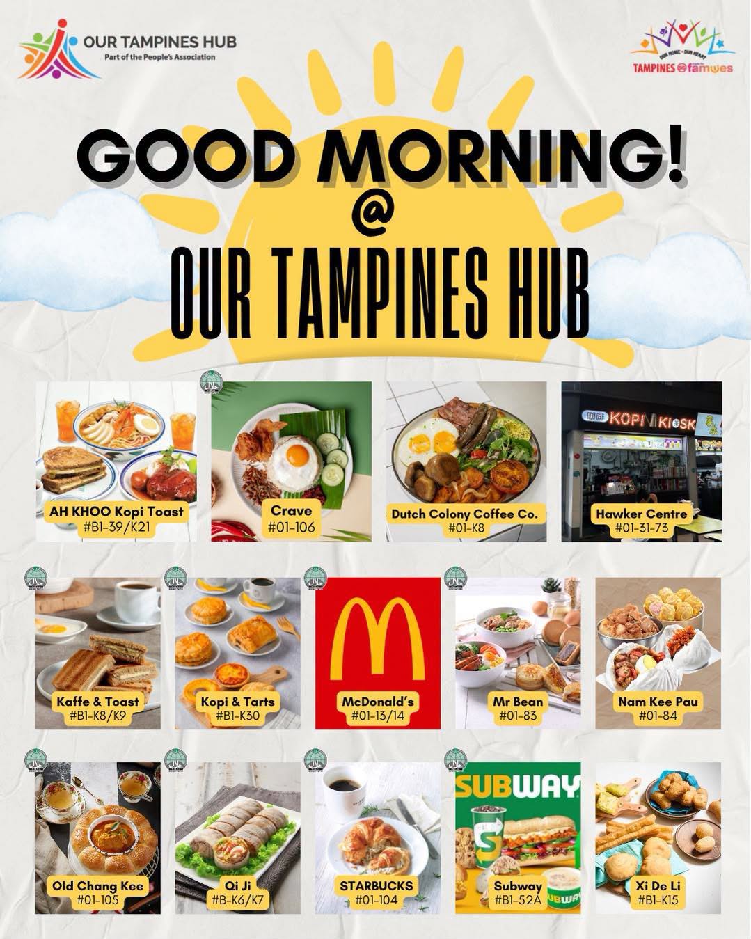 Good Morning at Our Tampines Hub