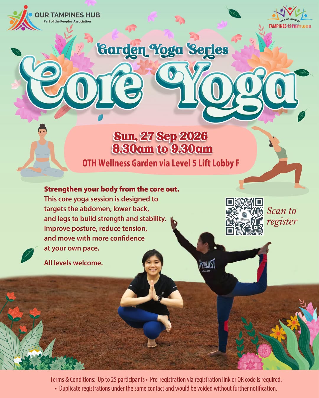Core Yoga at OTH Wellness Garden on 27 September 2026