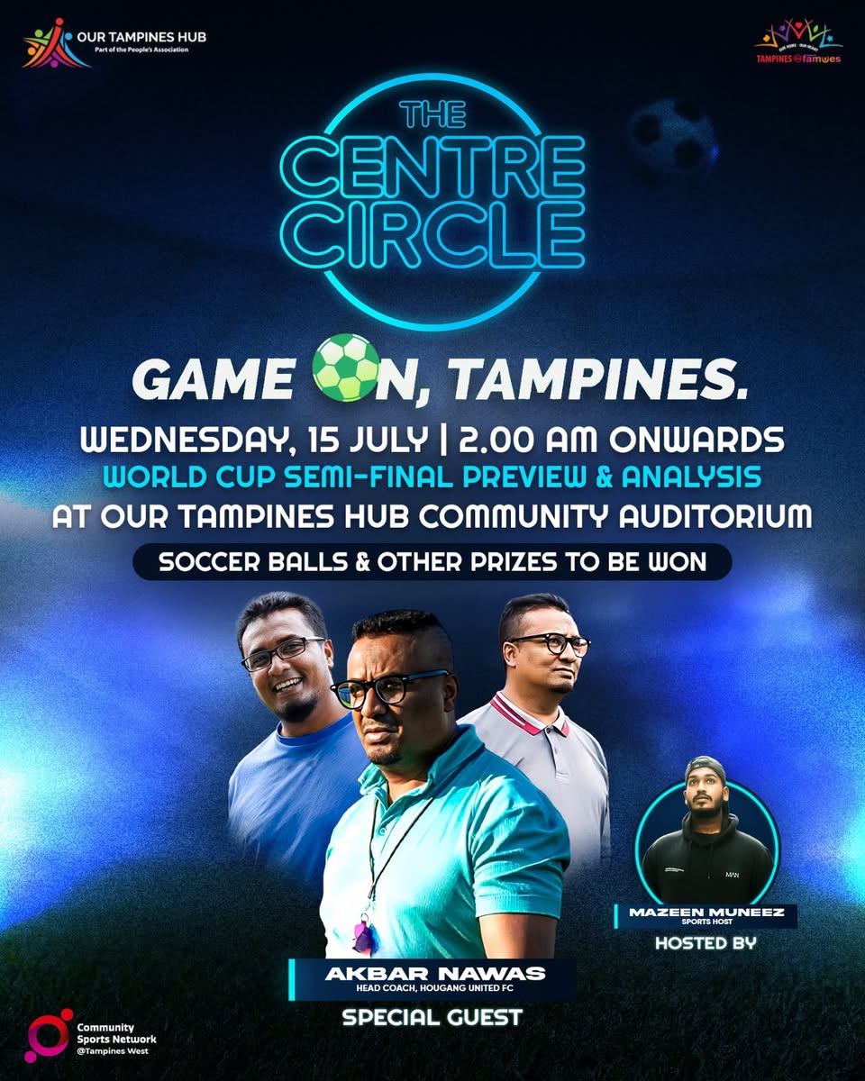 World Cup 2026 Semi-Final Live Screening at Our Tampines Hub