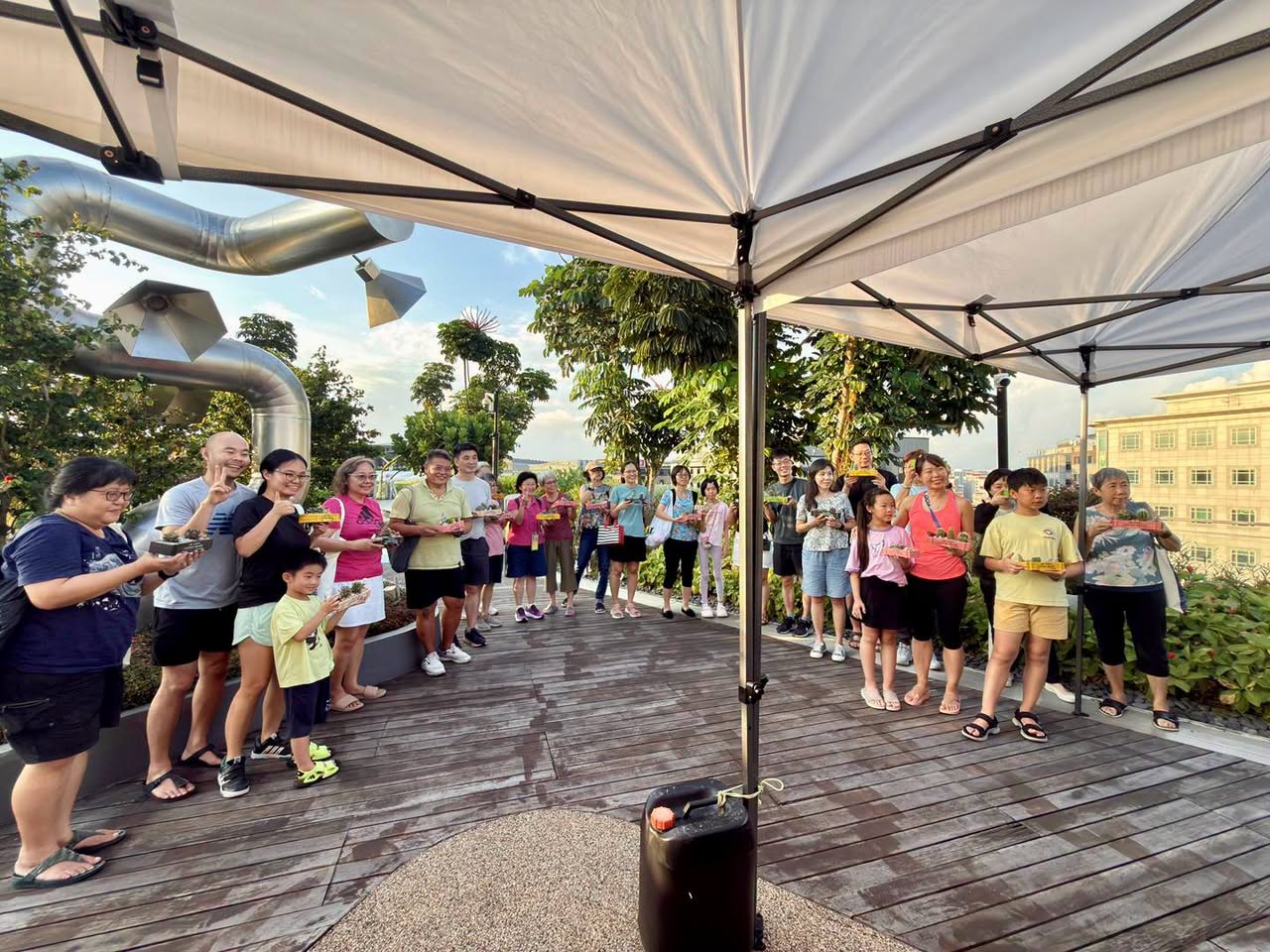 OTH Wellness Garden Hosts Therapeutic Series Succulent Planting Workshop