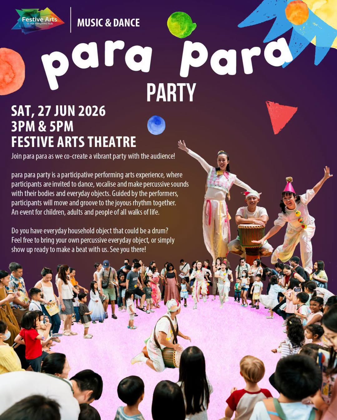Para Para Party at Our Tampines Hub