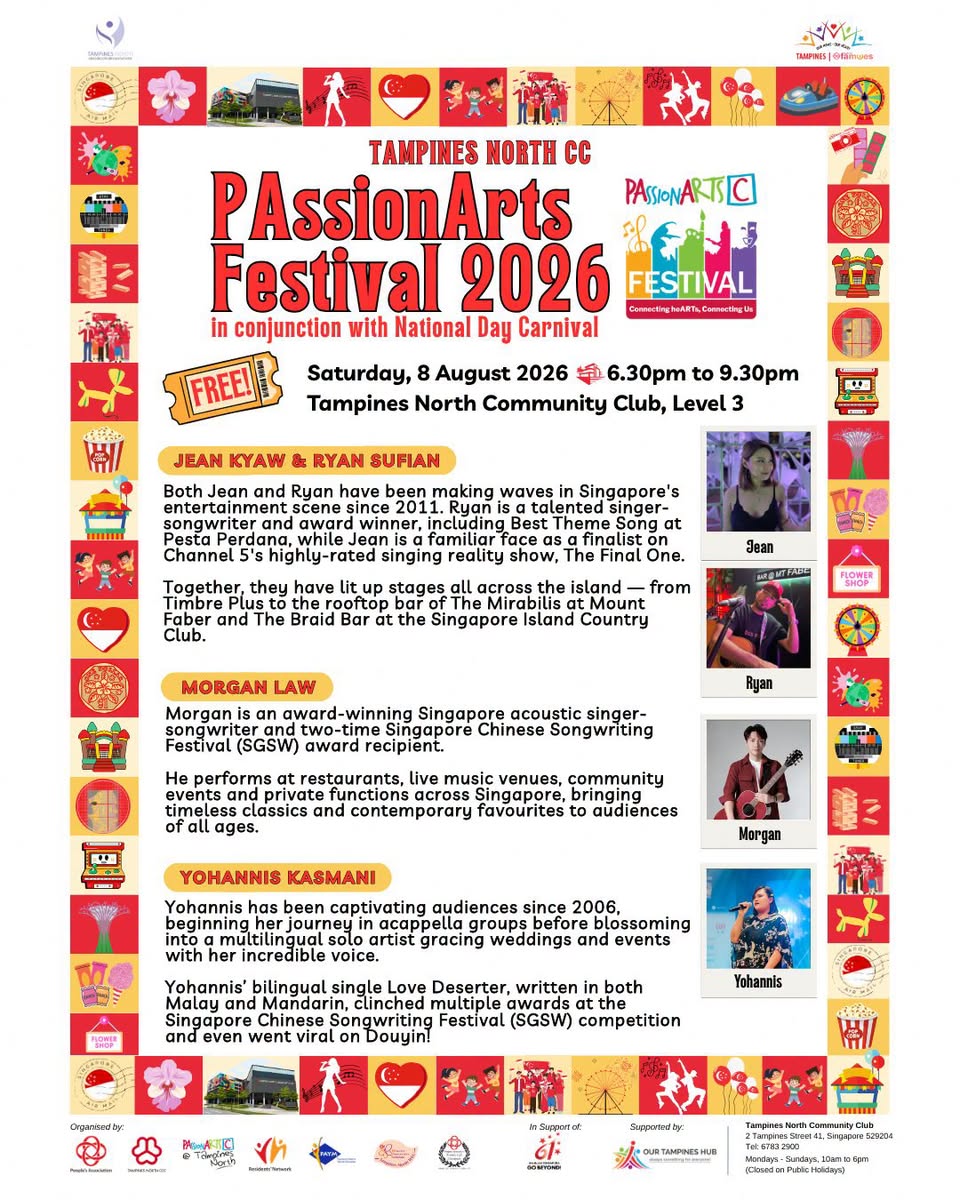 Live performers at PAssionArts Festival 2026