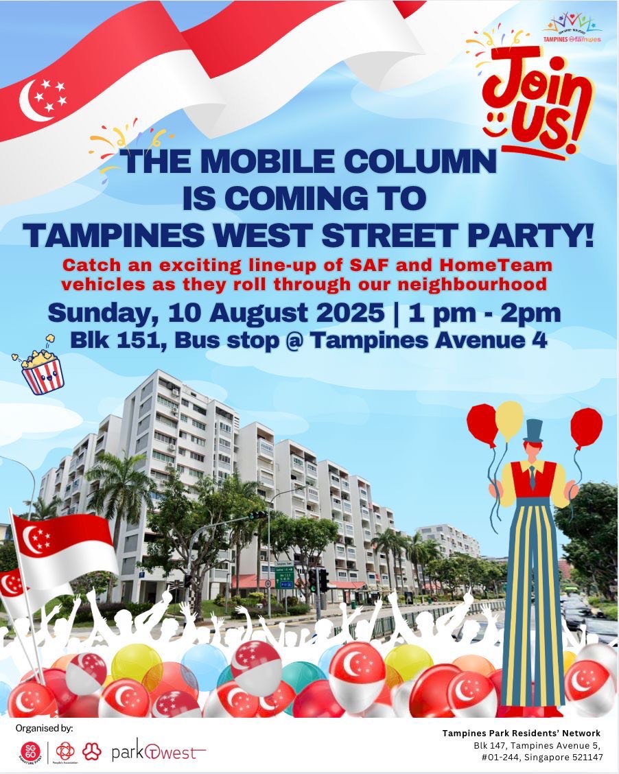 Vibrant community street party illustration.