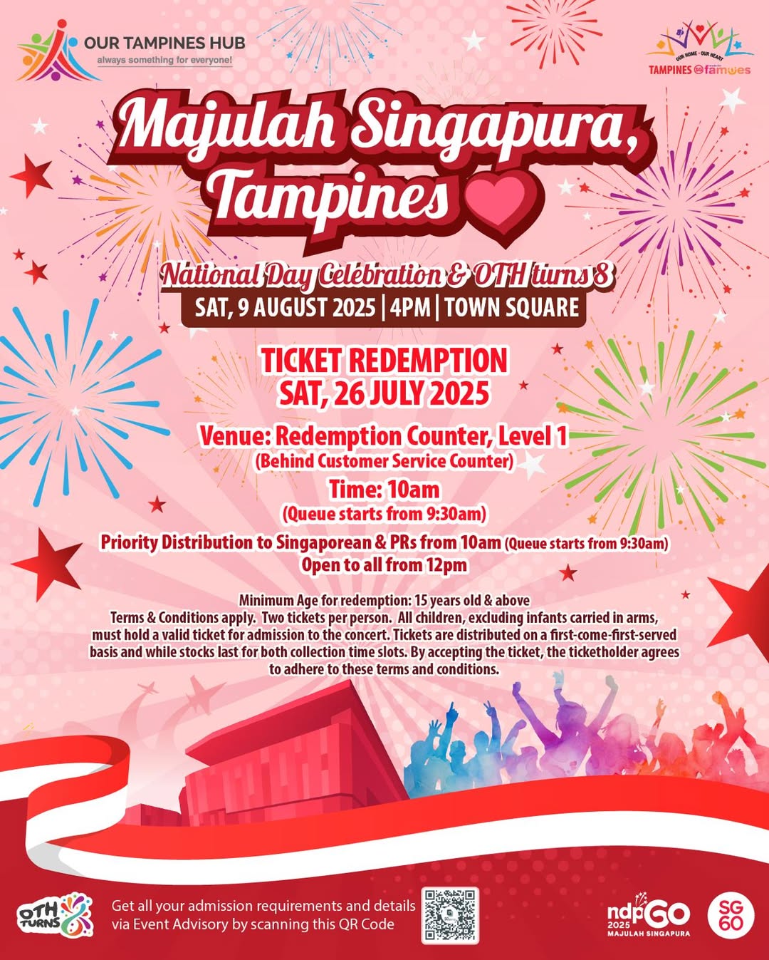 Our Tampines Hub National Day Concert