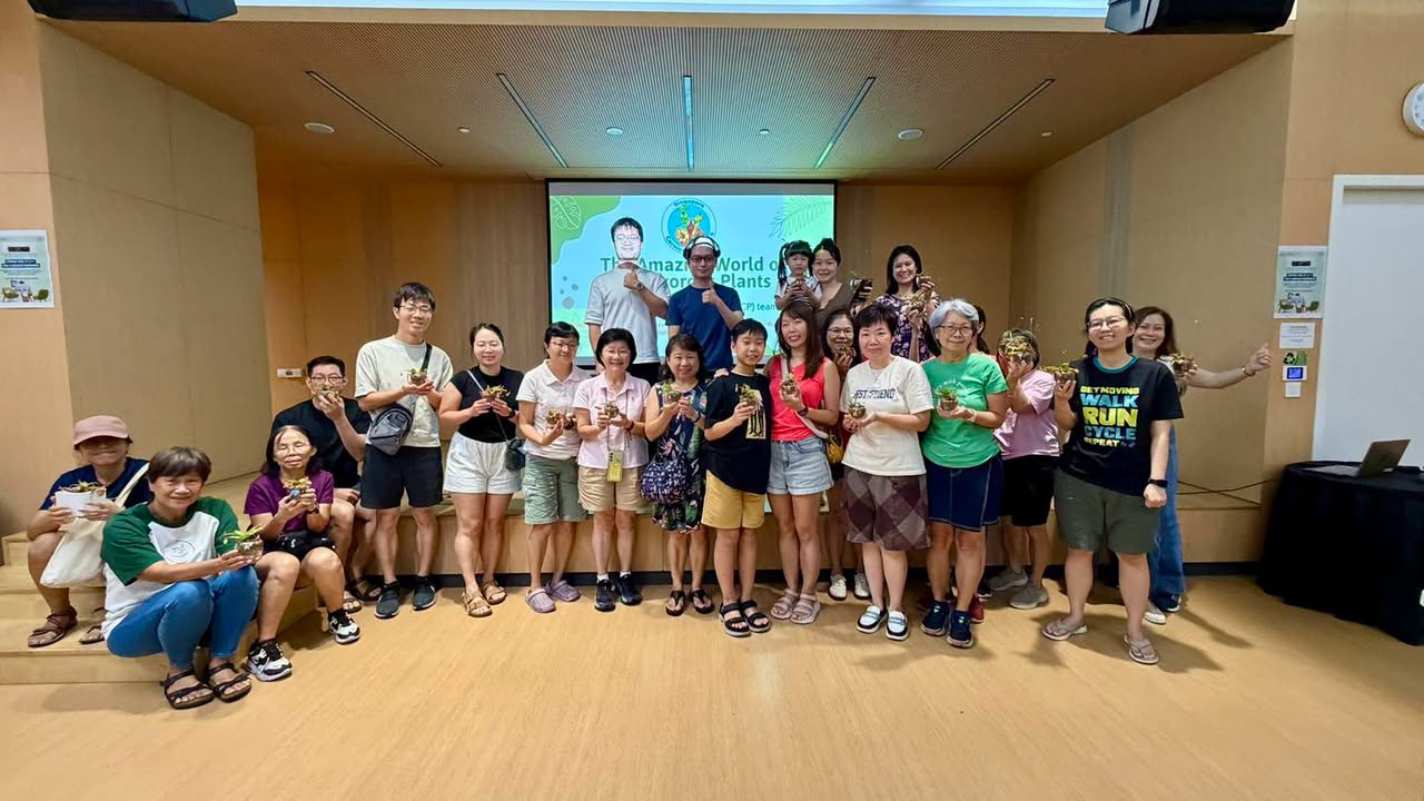 Plant Workshops at Our Tampines Hub: Mame Bonsai and Carnivorous Plants