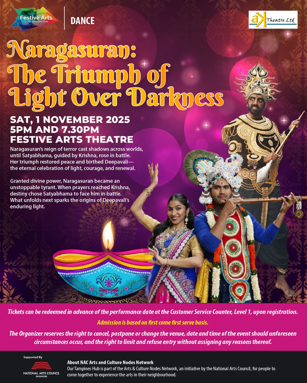 A visual representation related to the Deepavali story or celebration.