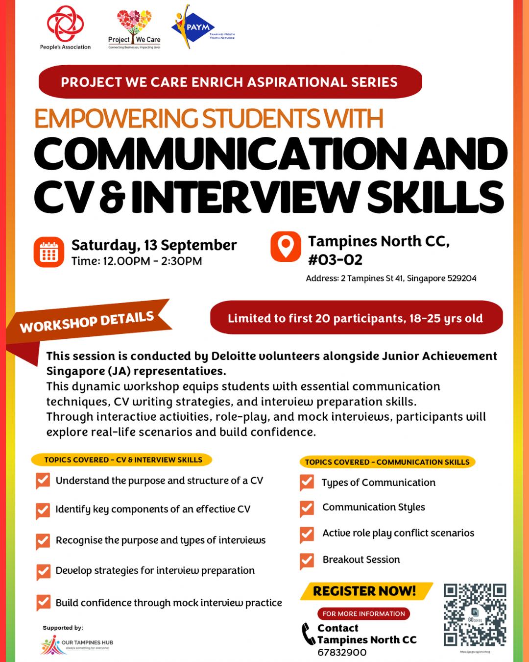 Young participants engaging in a skill-building workshop, discussing career development.