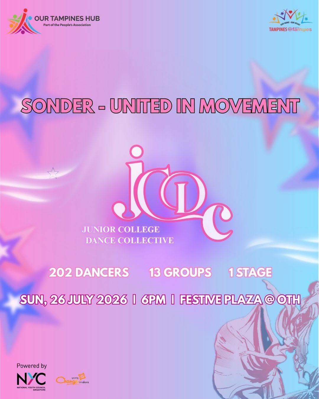 JCDC 2026: Concert Sonder brings 206 dancers to Our Tampines Hub