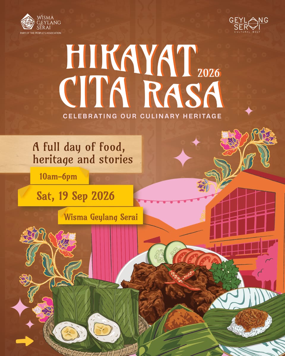 Hikayat Cita Rasa 2026 at Wisma Geylang Serai: Food Heritage Tours, Kueh Demo