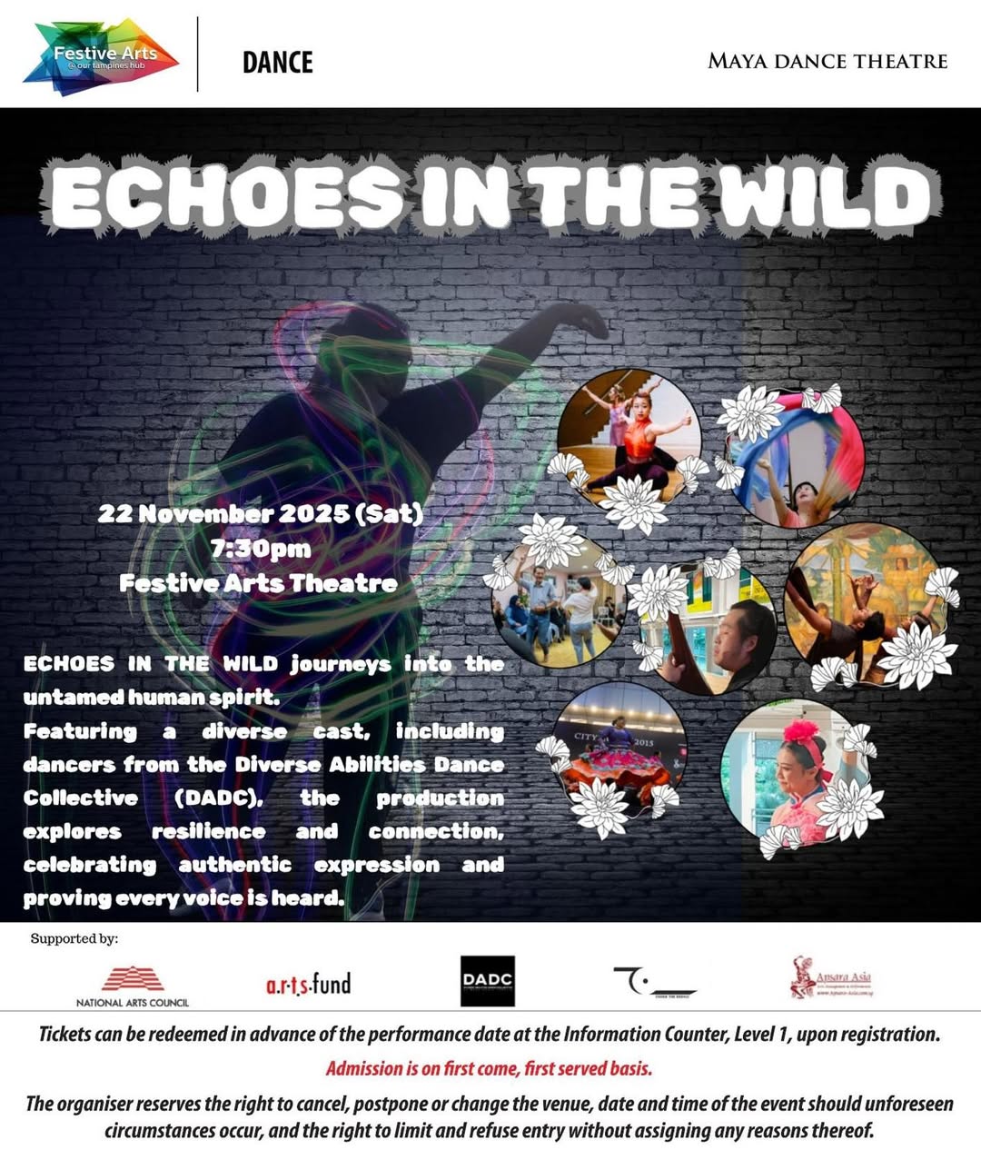 A captivating performance highlighting diverse talents and the human spirit.