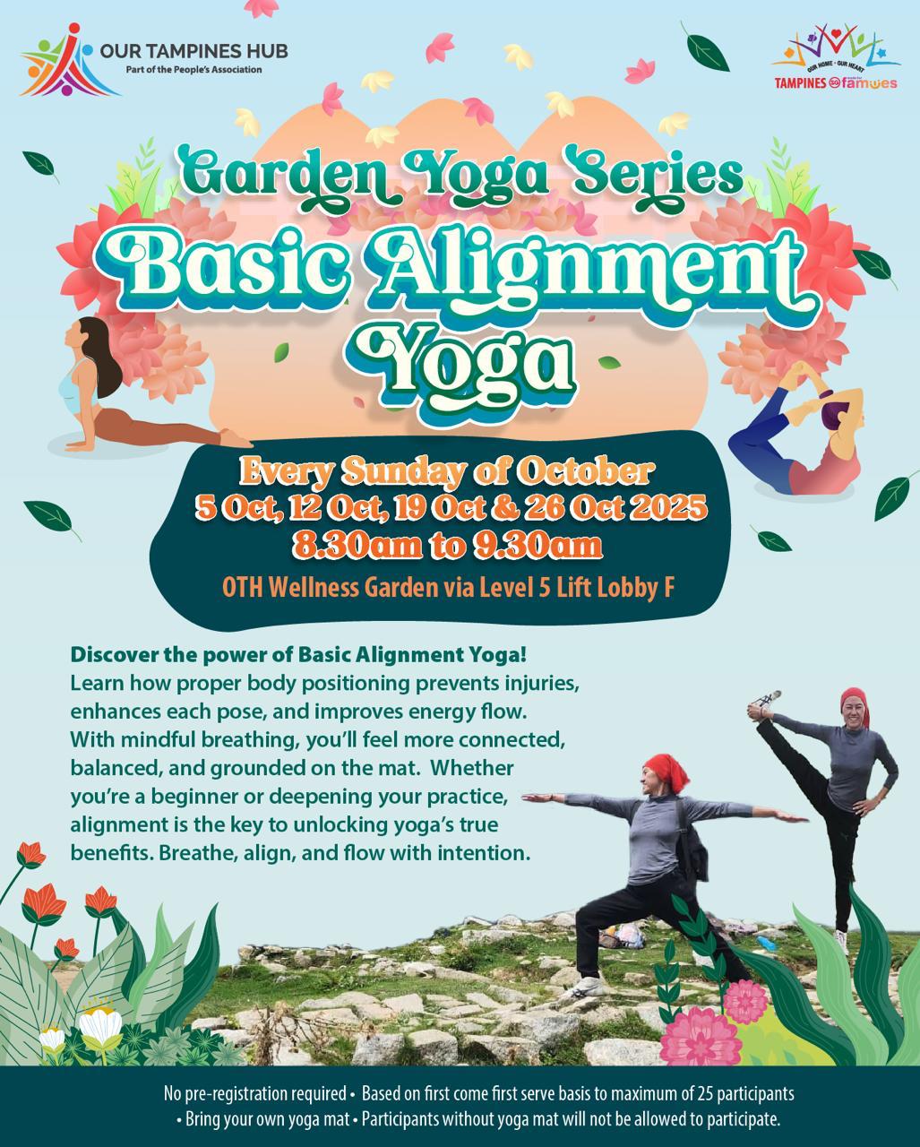 A person demonstrating a yoga pose with proper body alignment.