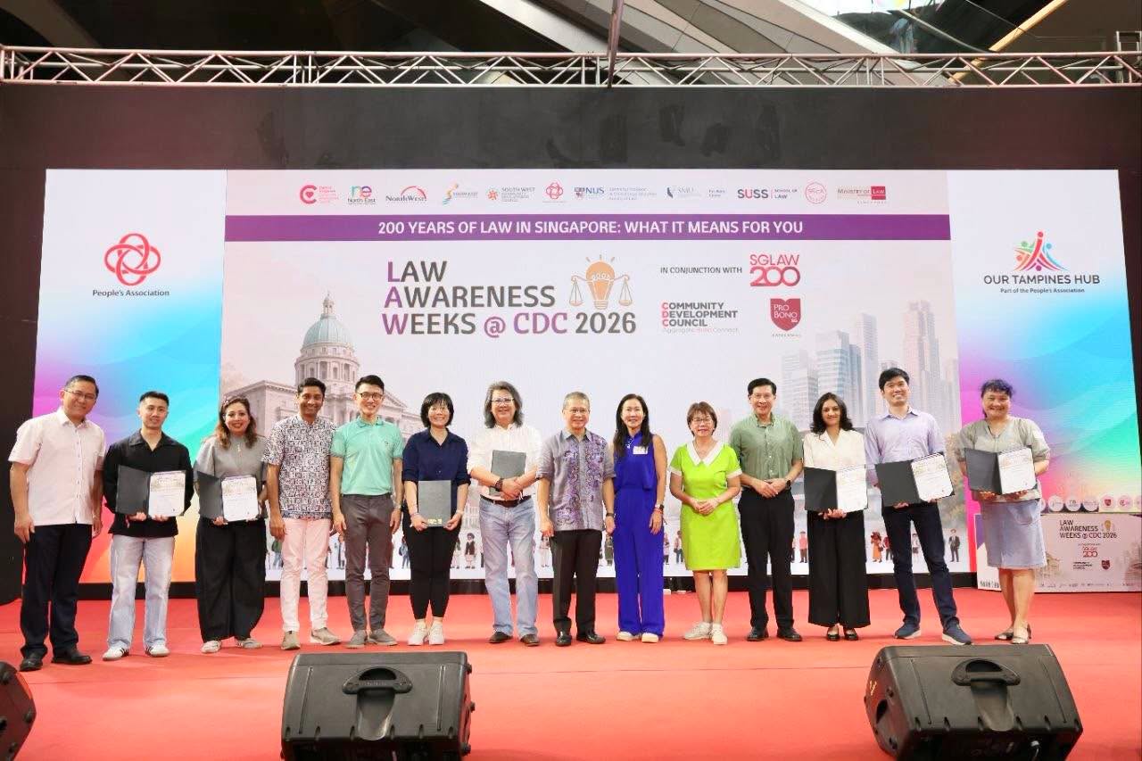 LAW@CDC 2026 Launches at Our Tampines Hub with 15 Webinars