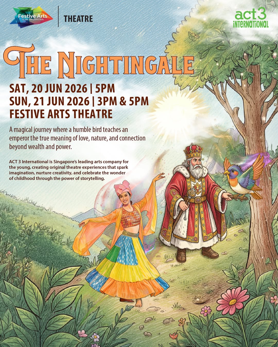 The Nightingale by ACT3 International at Our Tampines Hub