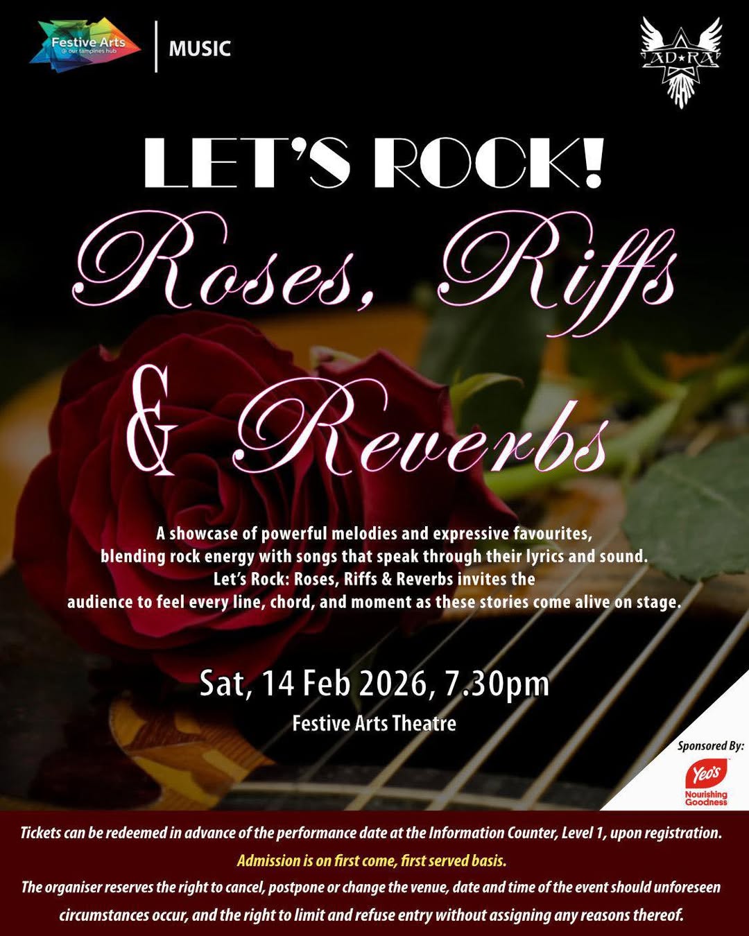 Let’s Rock: Roses, Riffs & Reverbs event showcase