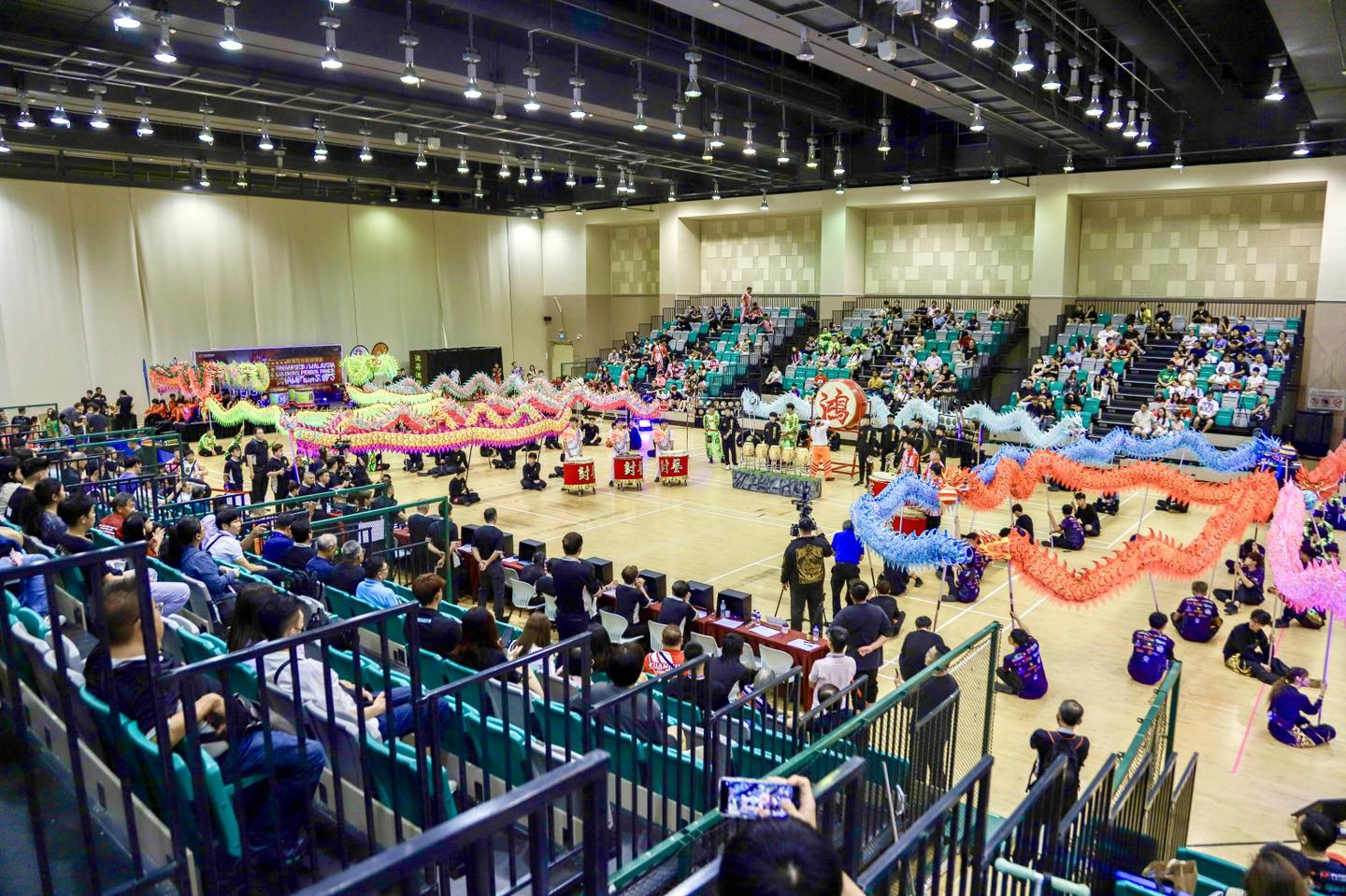 Spectacular Luminous Dragon Dance performance