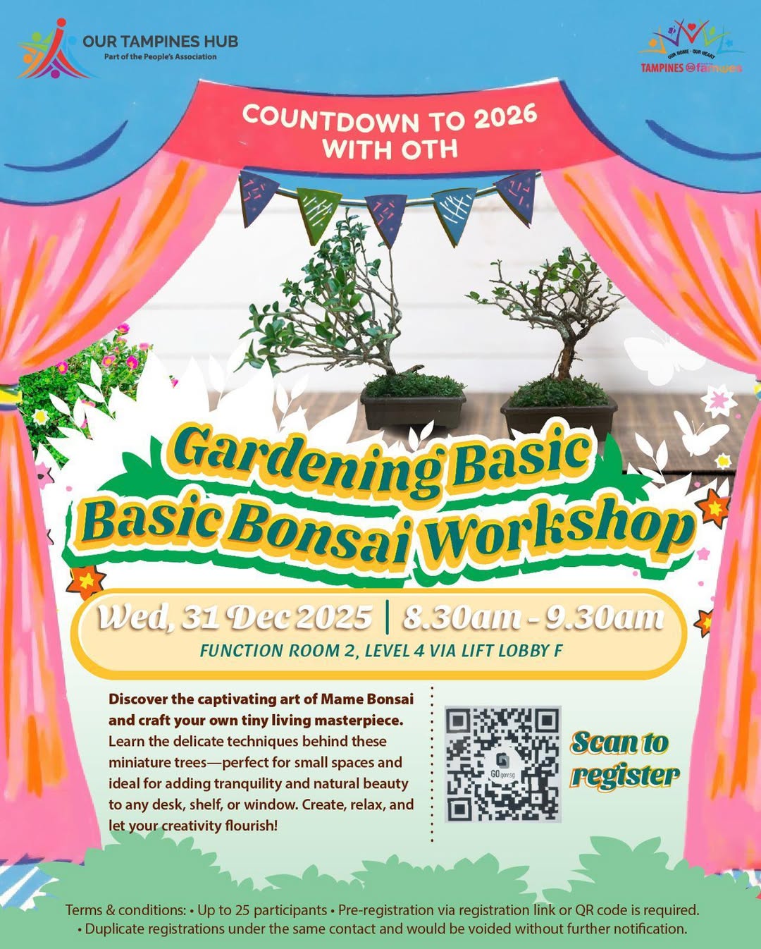 A meticulously cared-for Mame Bonsai tree in a small pot