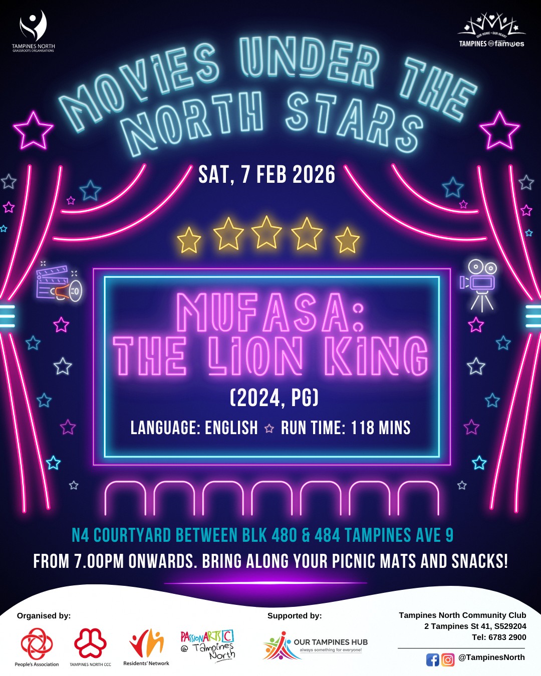 Mufasa: The Lion King movie screening announcement