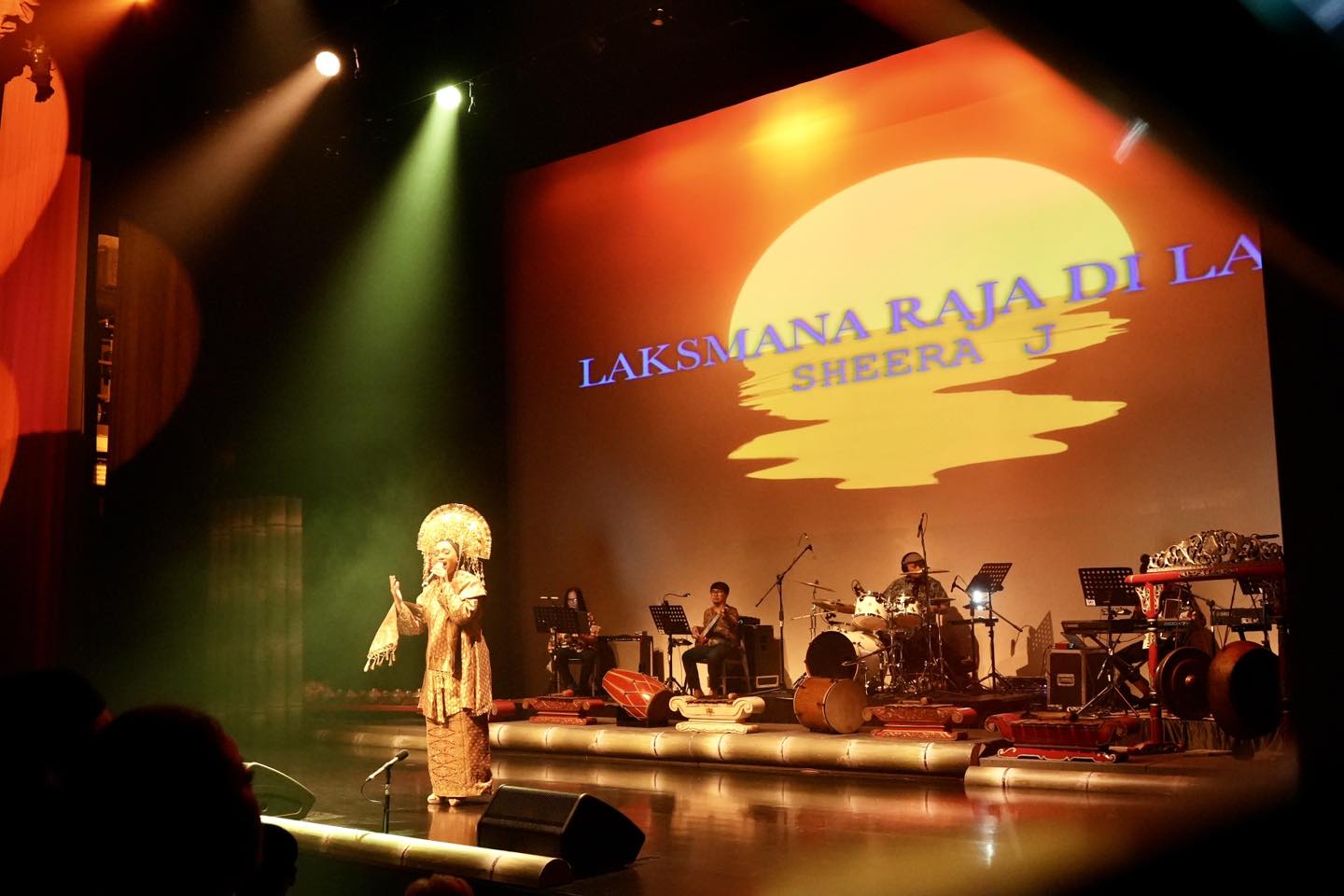 Audience enjoying the Nandung Puisi Pelangi performance