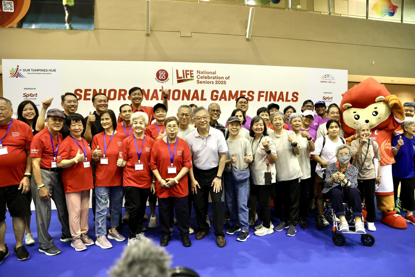 Deputy Prime Minister Gan Kim Yong with other dignitaries at the event launch