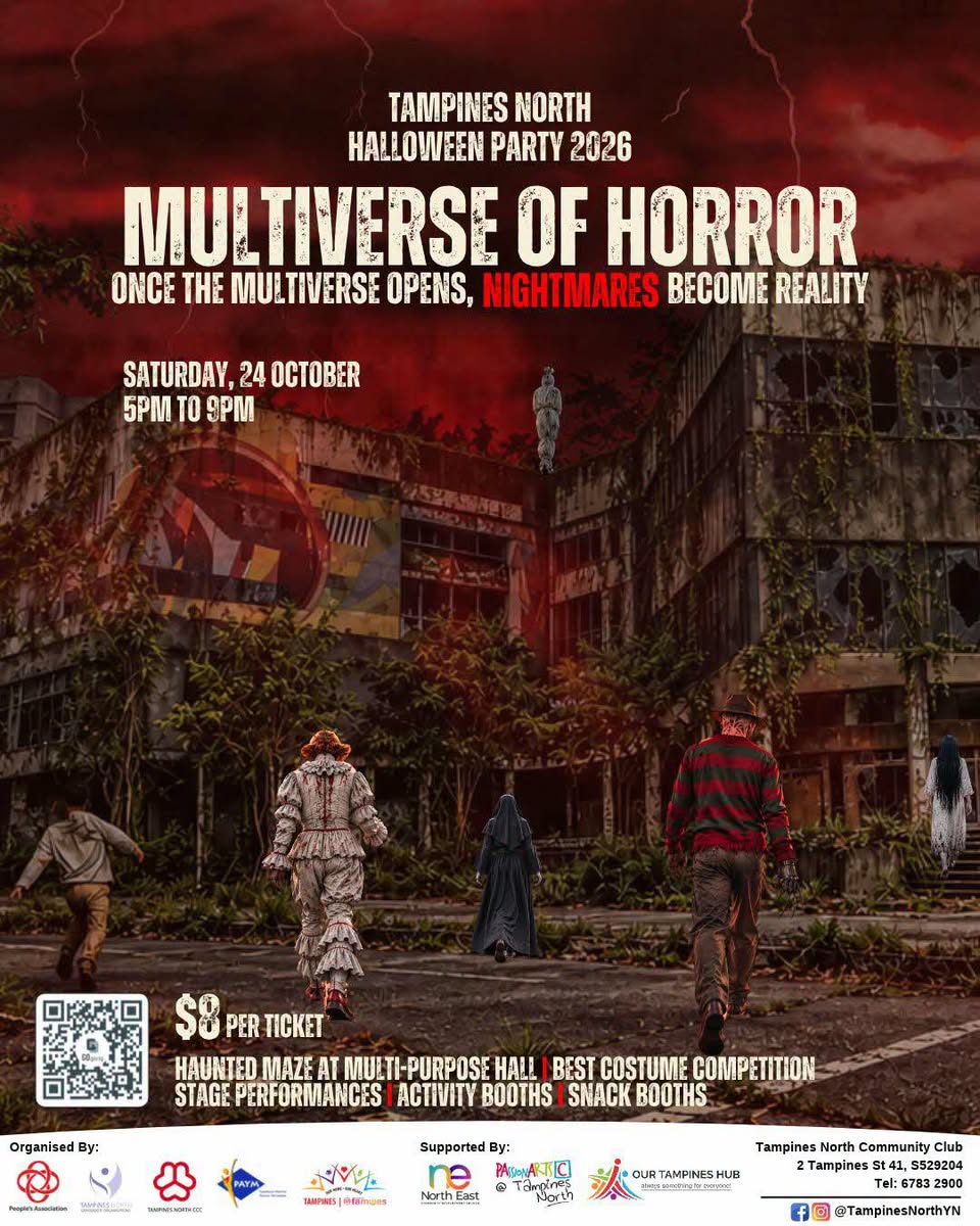 Tampines North Halloween Party Multiverse of Horror