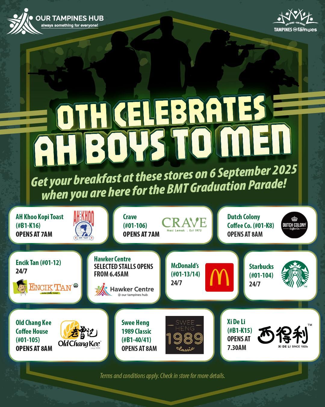 Our Tampines Hub facade, bustling with activity