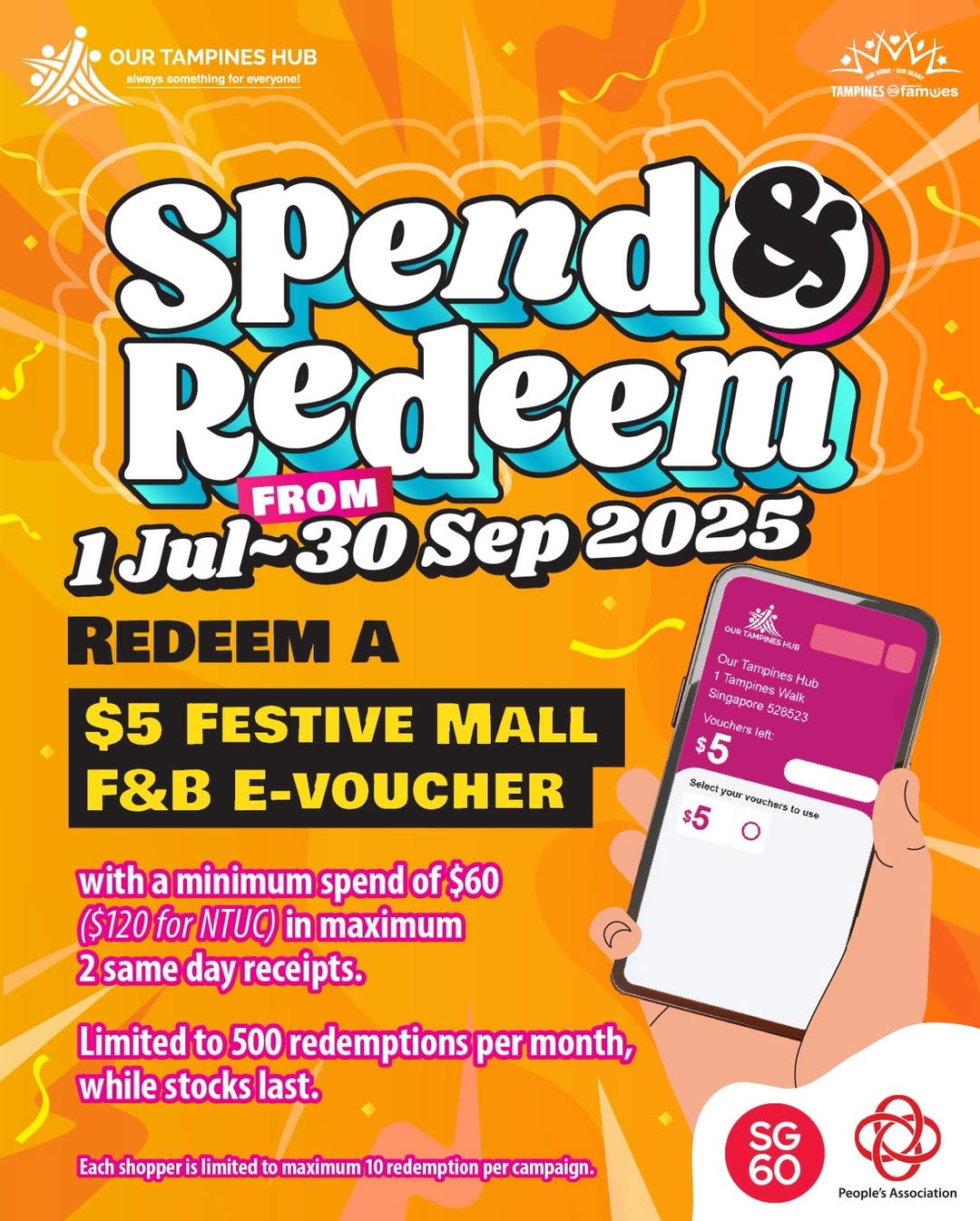 Festive Mall Food & Beverage E-Voucher Promotion