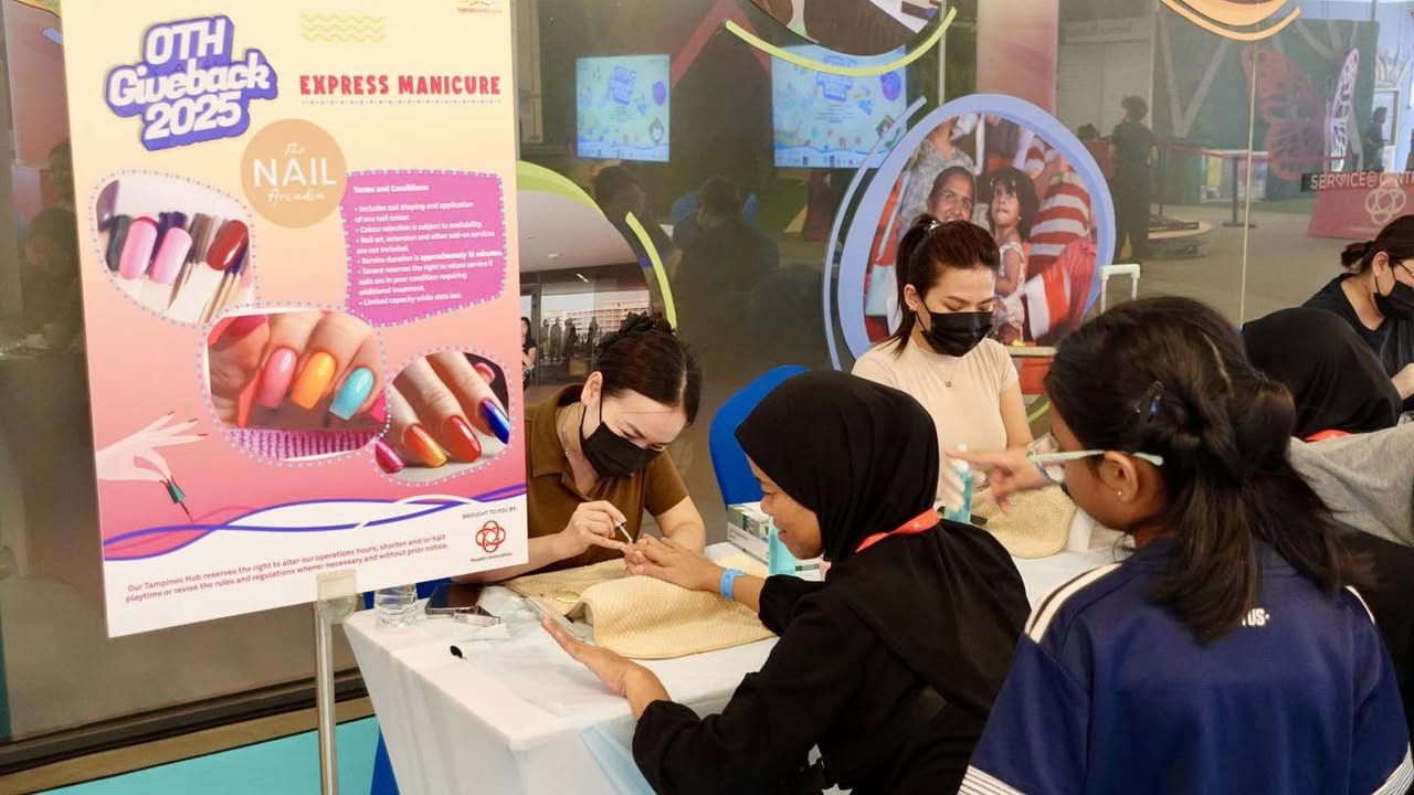 Minister Masagos Zulkifli addressing participants at OTH Giveback 2025