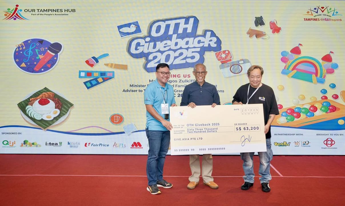 Children enjoying interactive activities during OTH Giveback 2025