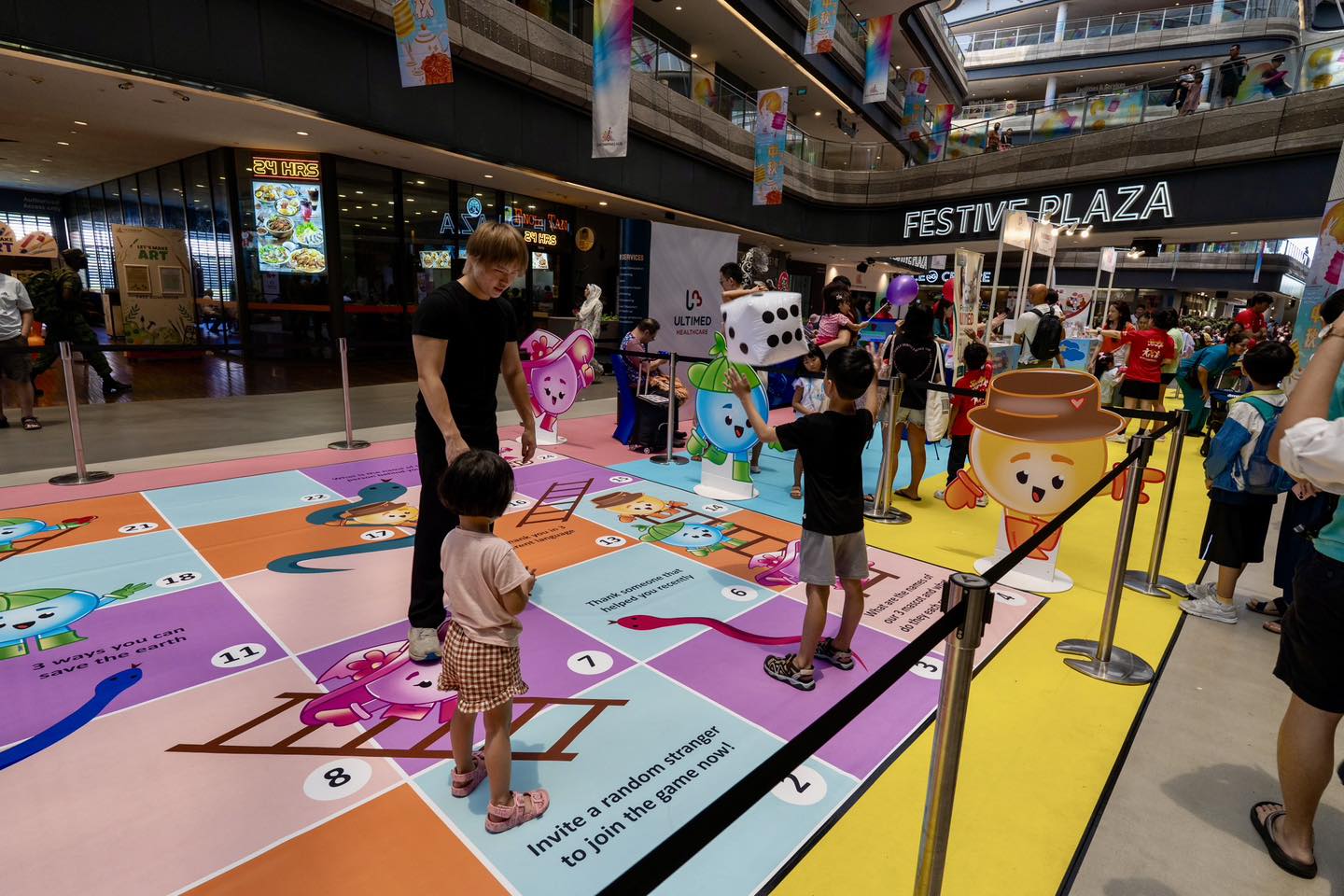 Group photo of OTH Kids Club members