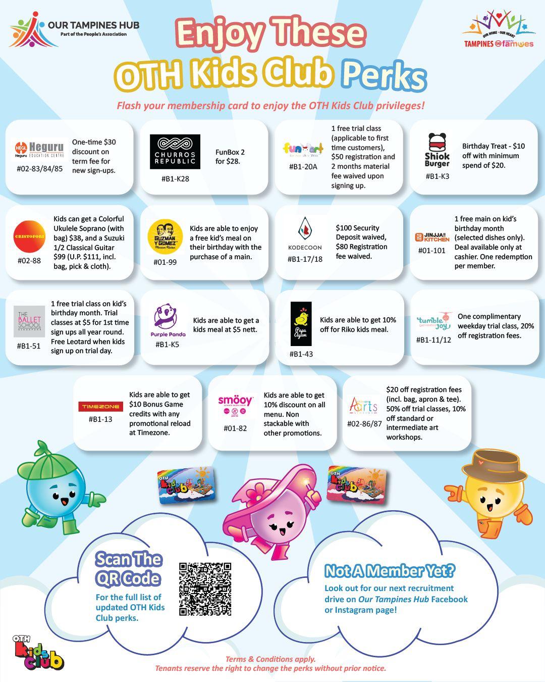 Children enjoying activities as part of the OTH Kids Club