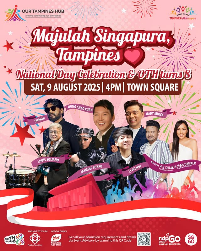 A person interacting with a voting booth or receiving a gift at an event.