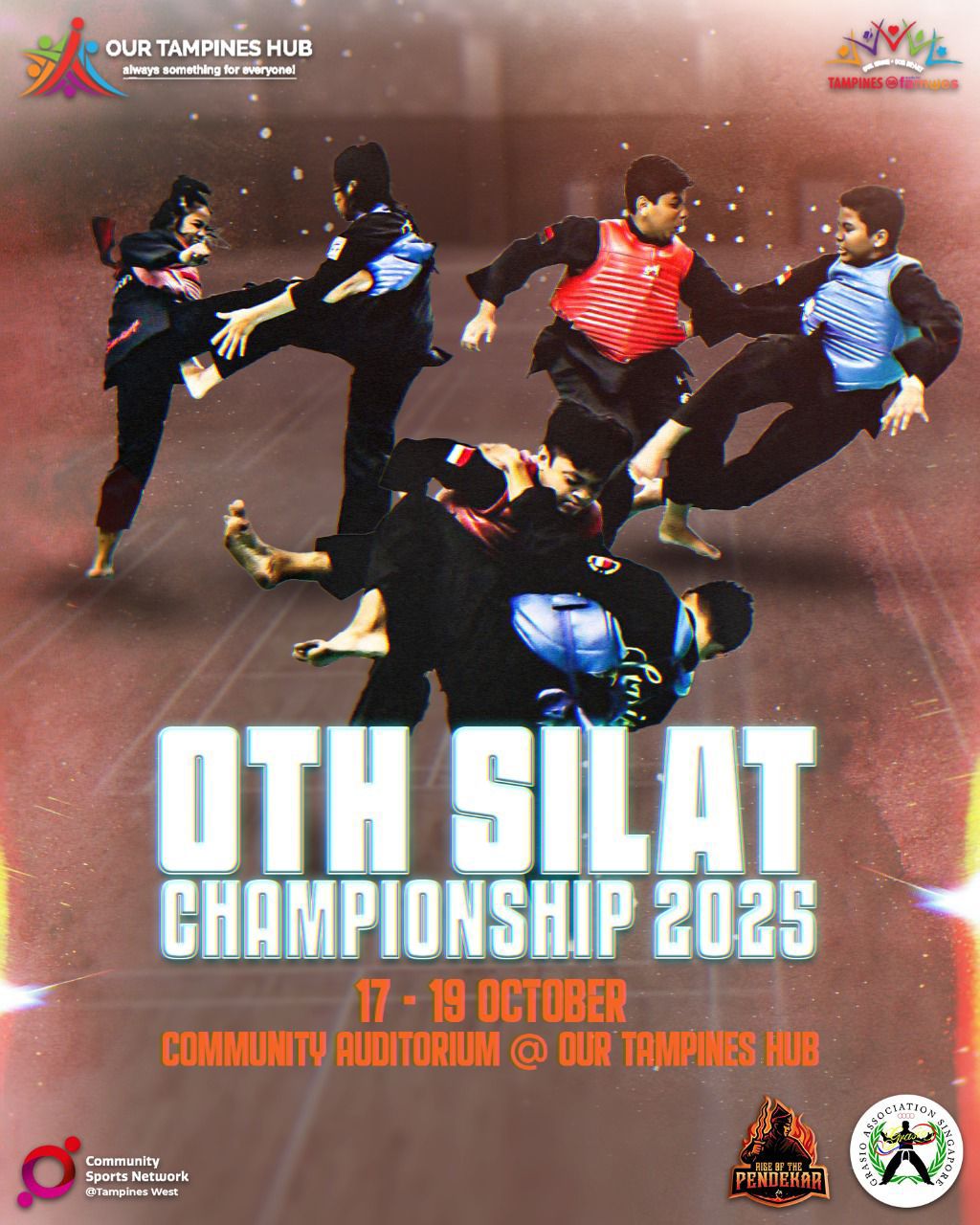 Promotional image for the OTH Silat Championship 2025