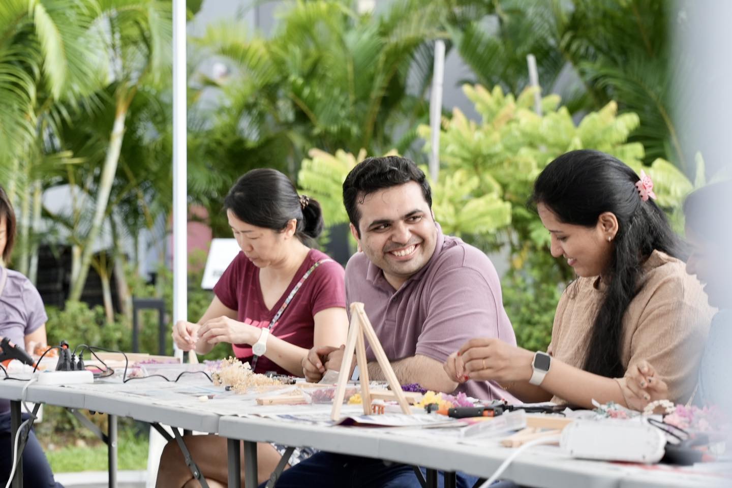Close-up of a preserved botanical masterpiece