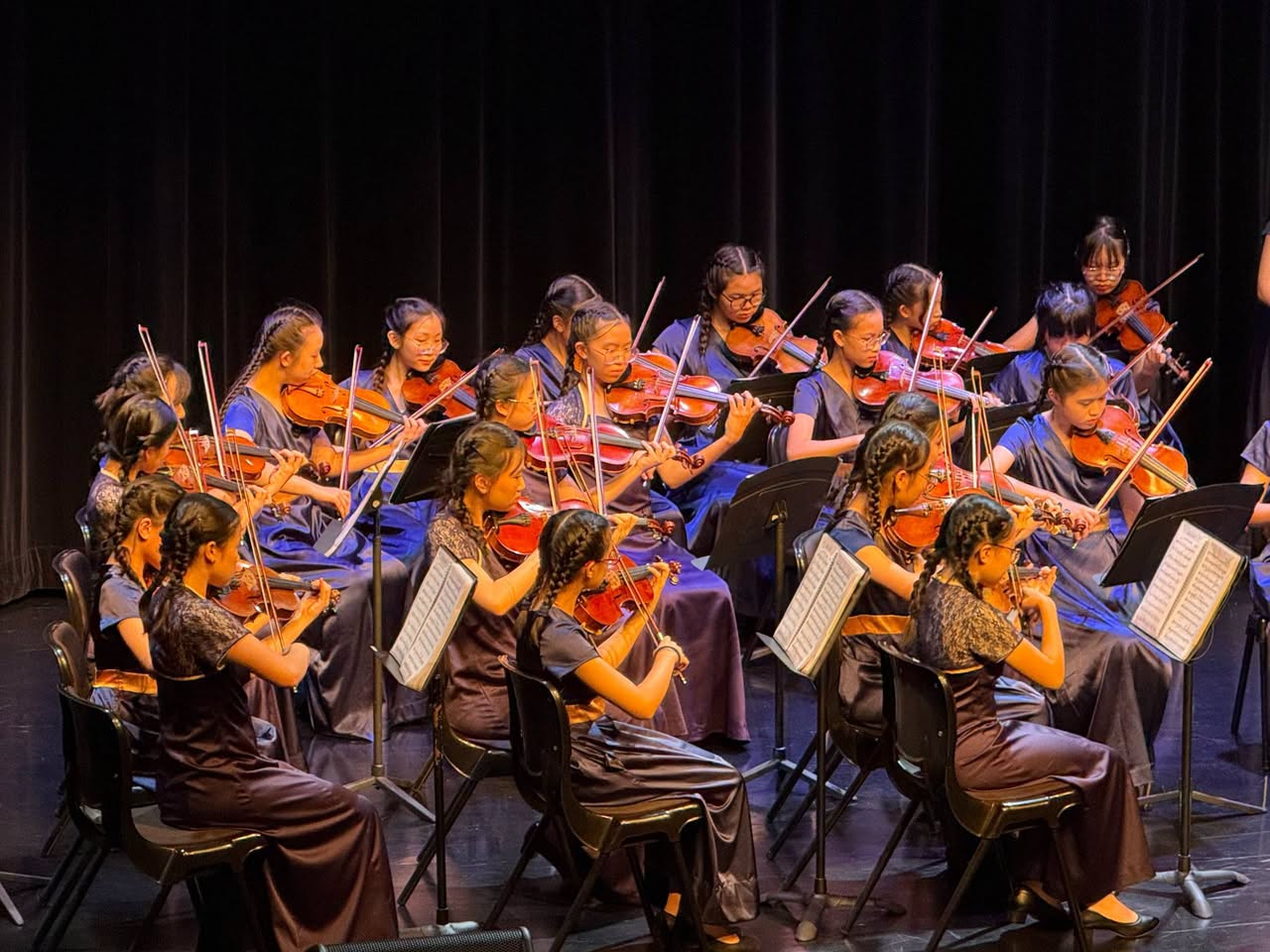 Methodist Girls School Handbell and String Ensembles Perform at Our Tampines Hub