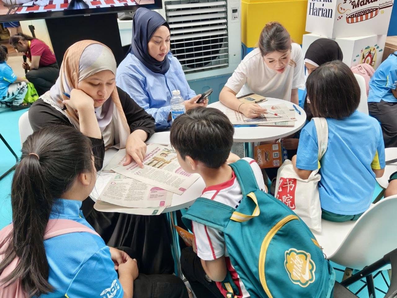 Raikan Ilmu at Heartlands 2026 exhibition booths and activities at Our Tampines Hub Festive Walk