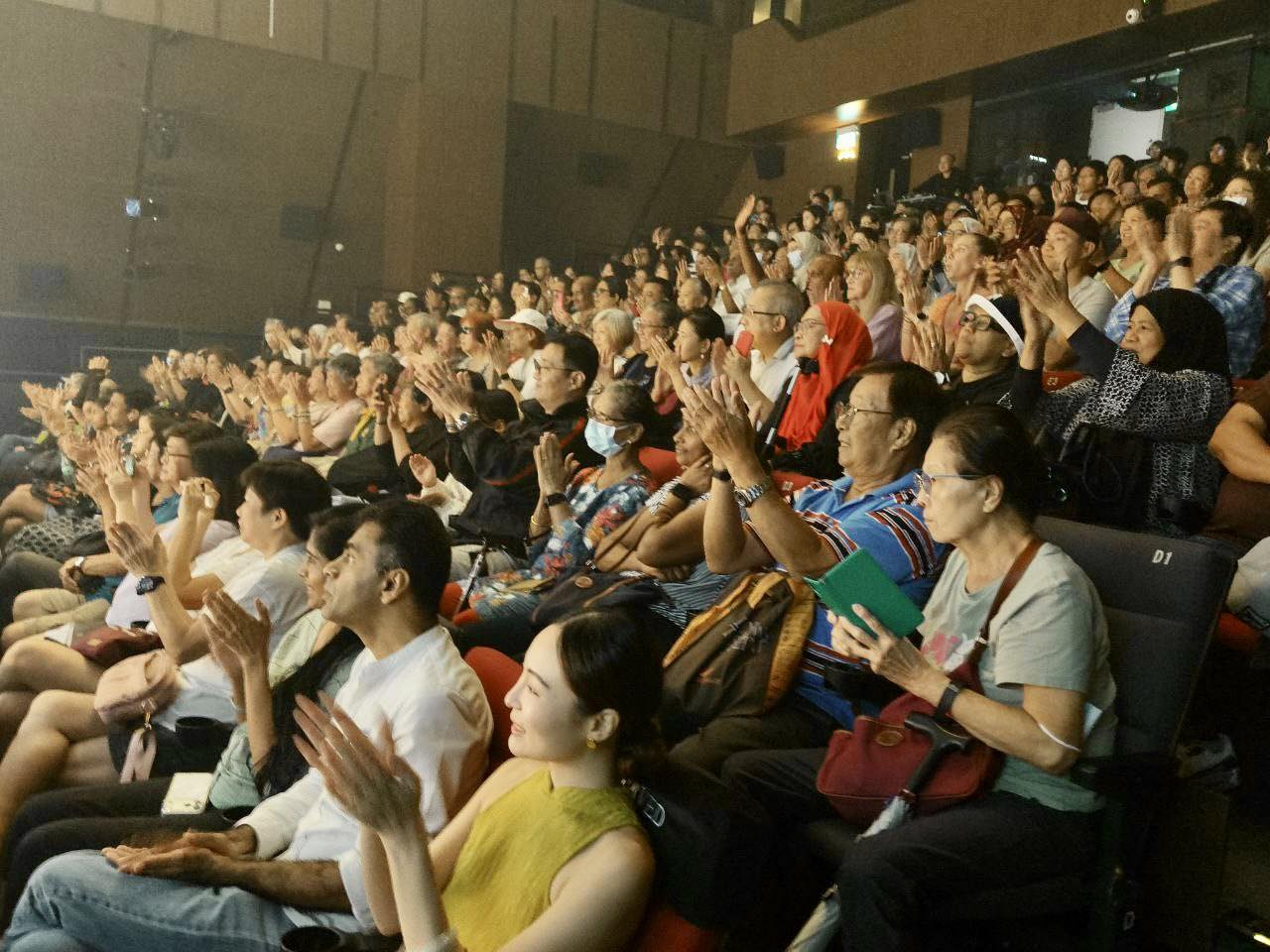 Performers from Maya Dance Theatre showcasing their artistic skill