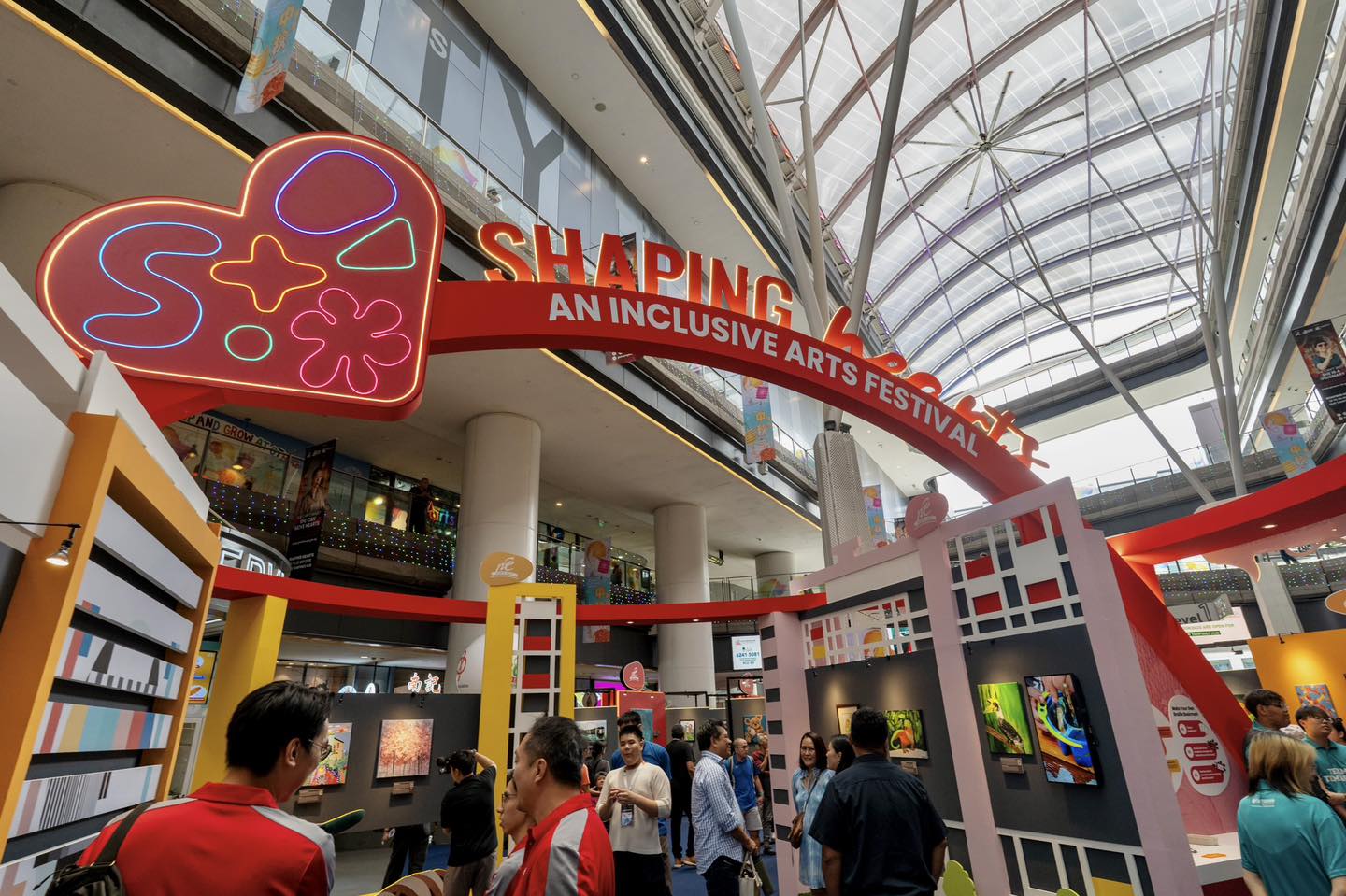 Dignitaries and guests at the launch of Shaping Hearts 2025