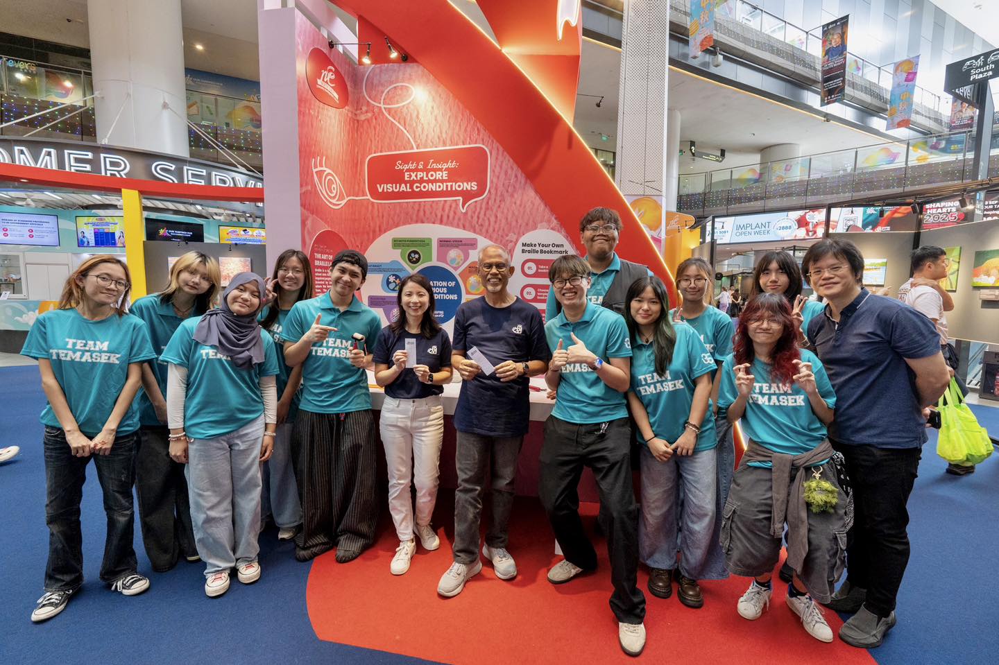 Official opening ceremony of Shaping Hearts 2025 at Festive Plaza