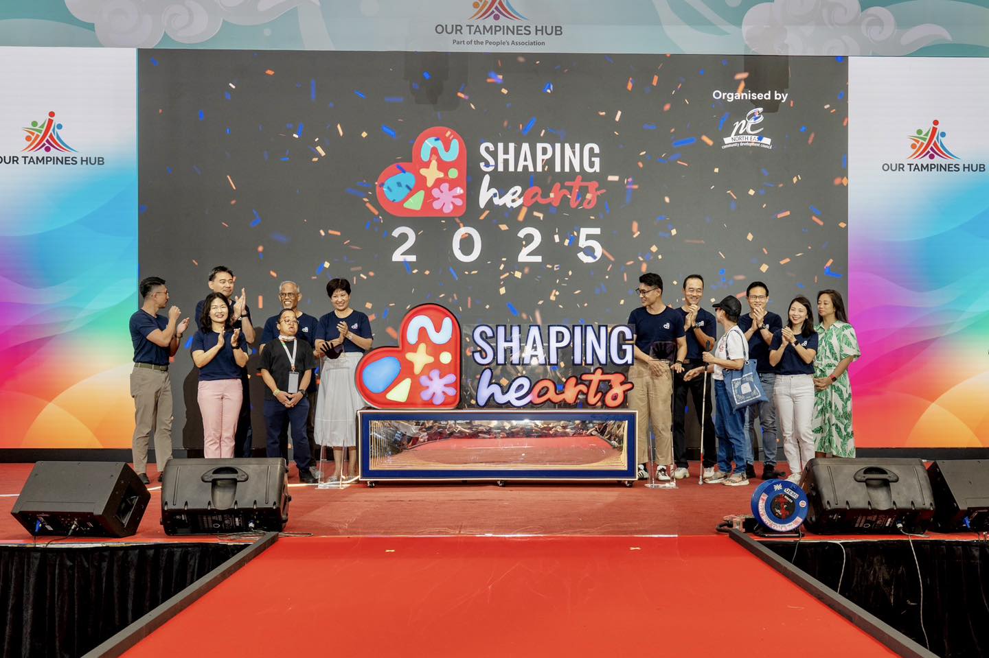 Visitors exploring the exhibition at Our Tampines Hub