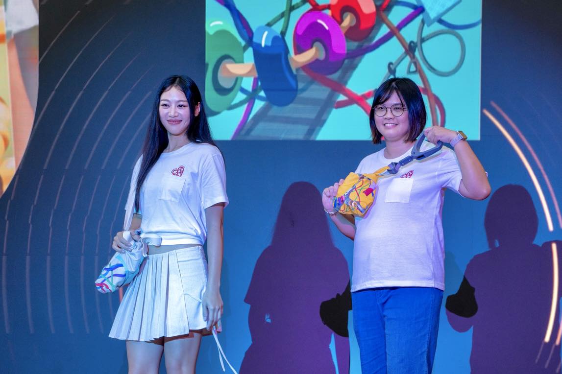 Attendees engaging with art installations at Shaping Hearts 2025