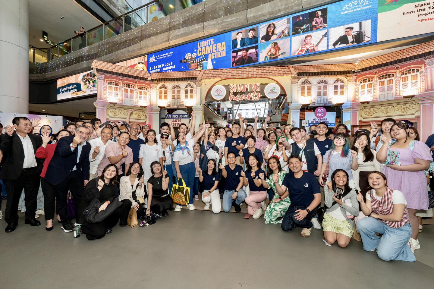 Artwork by an artist with disabilities at Shaping Hearts 2025