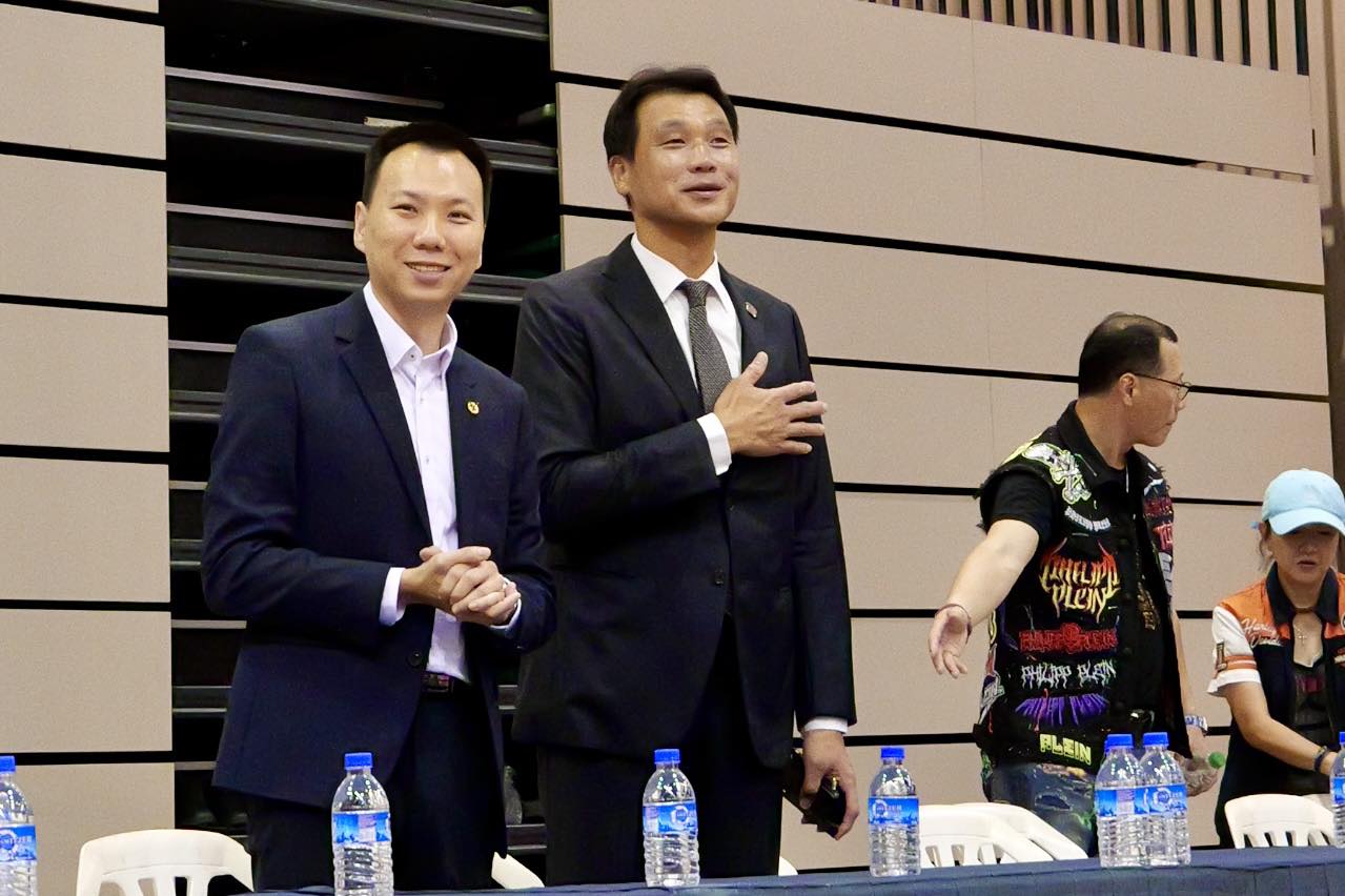 Taekwondo athletes competing at the Singapore Open Championships