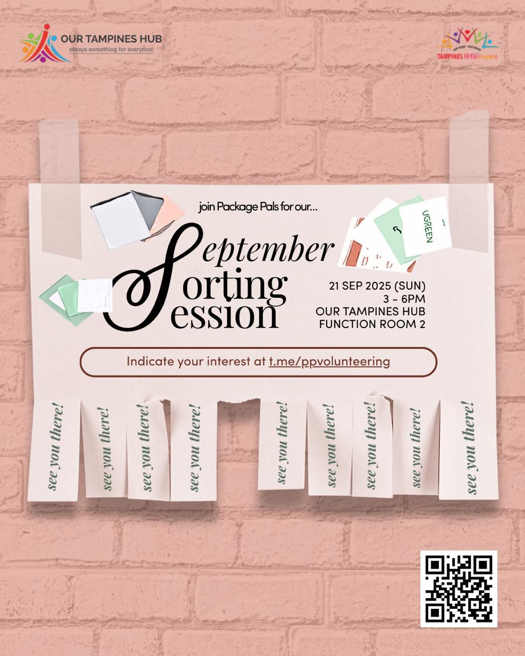 Volunteers sorting through various packaging materials, demonstrating reuse efforts.