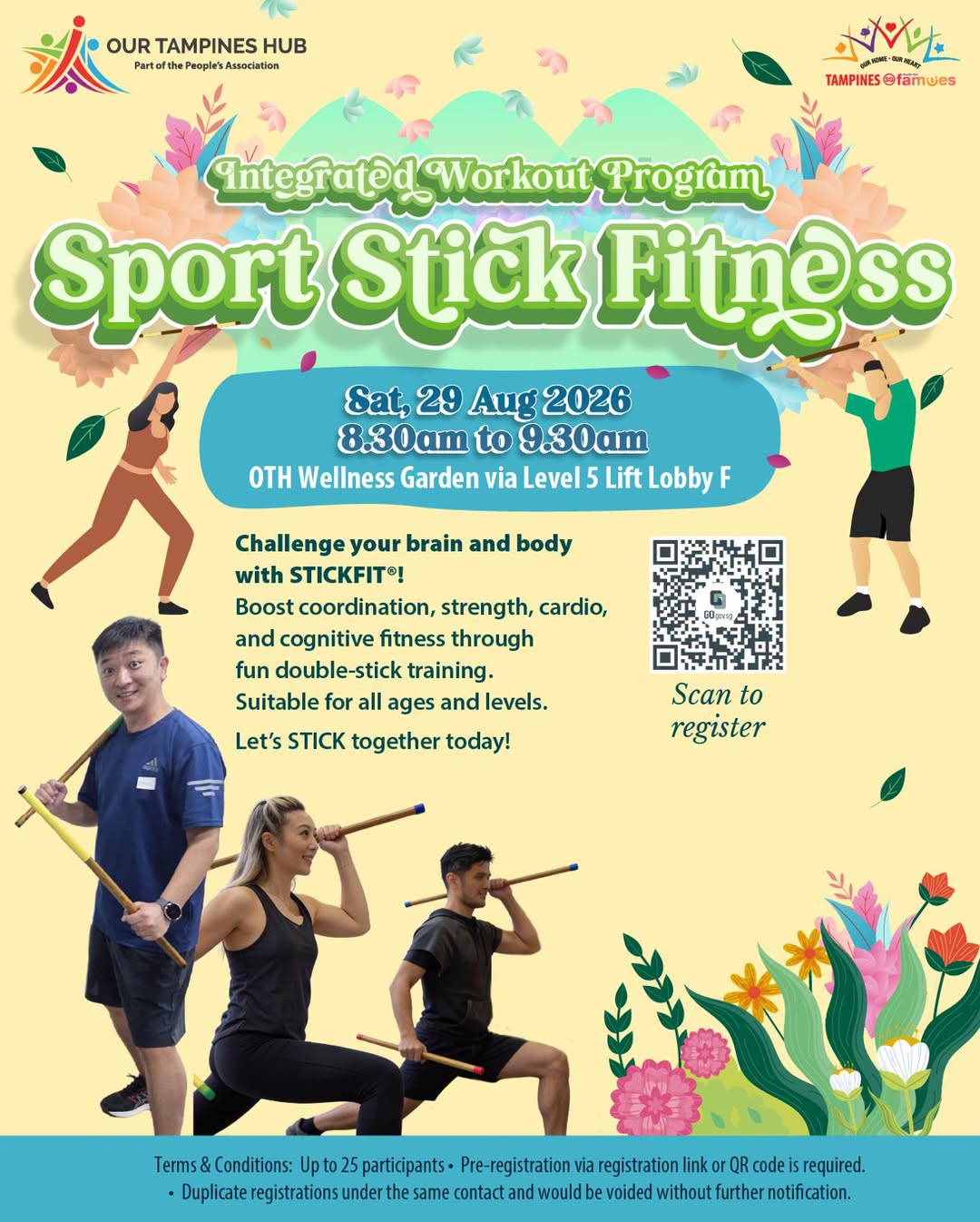 STICKFIT Sport Stick Fitness at Our Tampines Hub