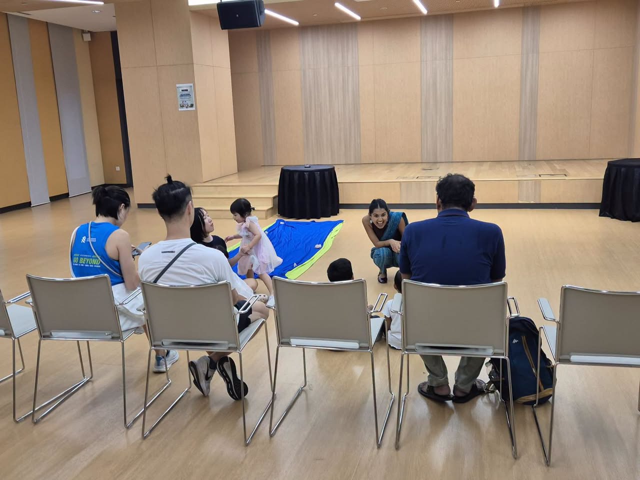 Children participating in ACT 3 Theatrics session at Our Tampines Hub