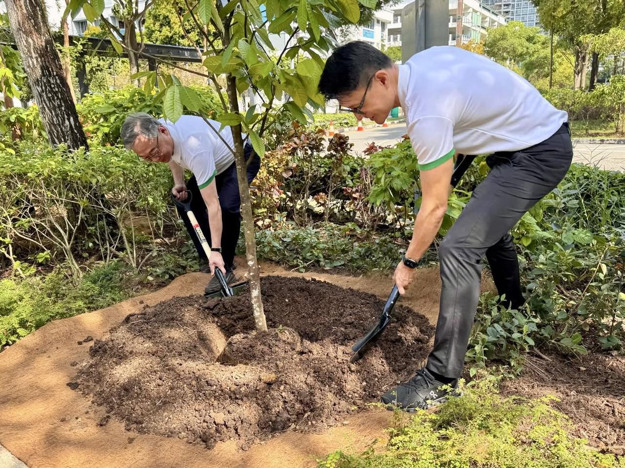 Youth participants presenting innovative ideas at the Leaders of Tomorrow Hackathon
