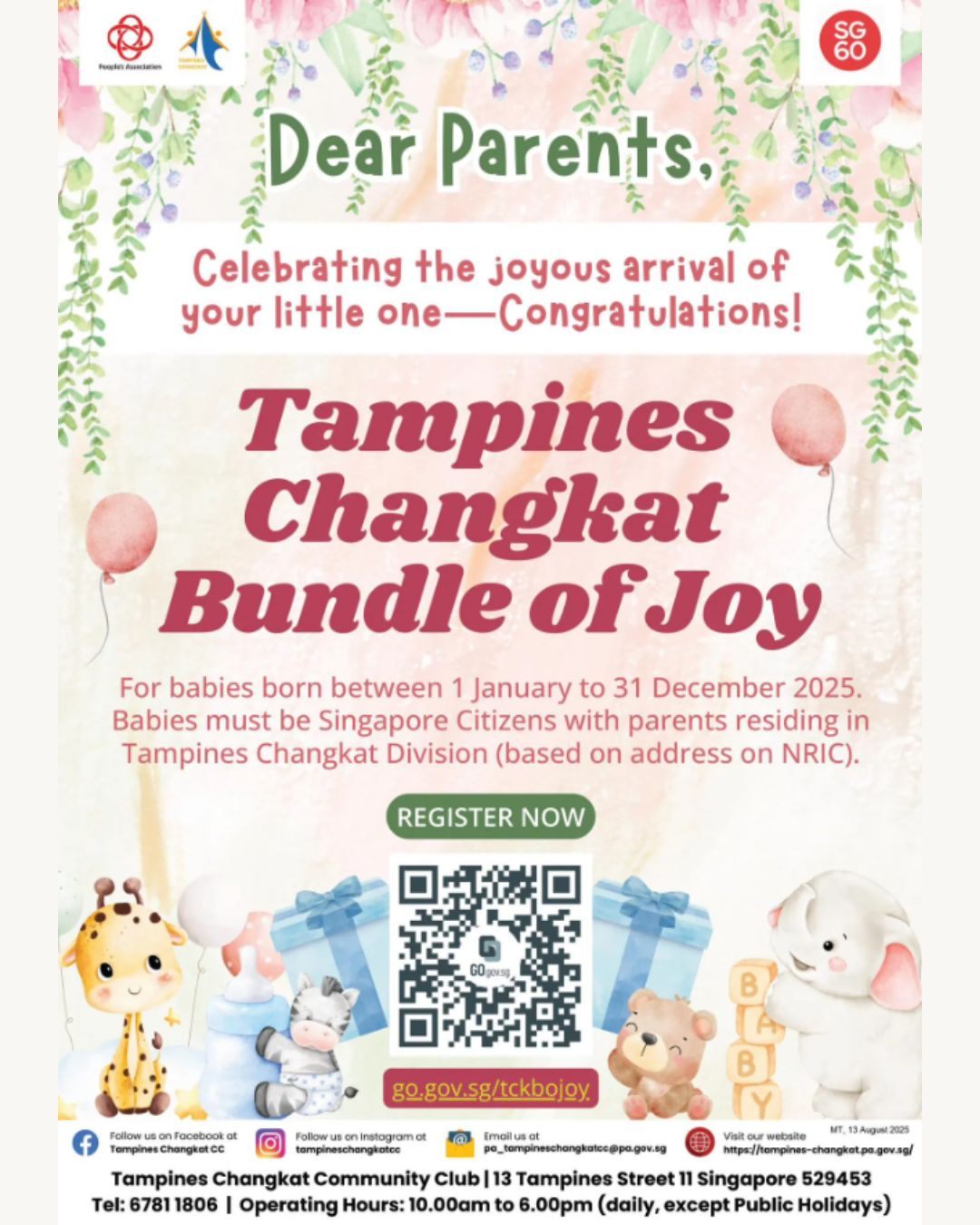 A heartwarming image symbolizing new babies and community celebration.