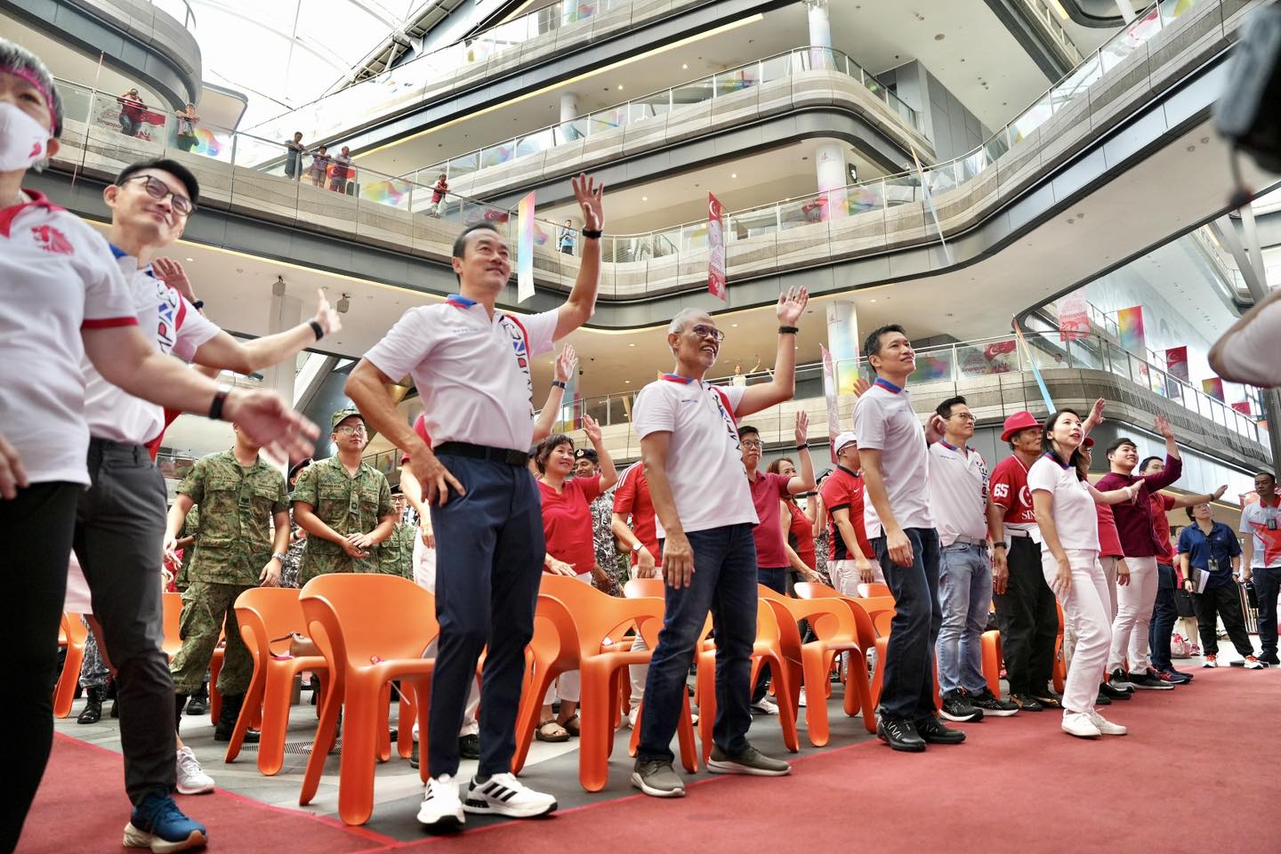 The Tampines GRC community celebrating National Day 2025